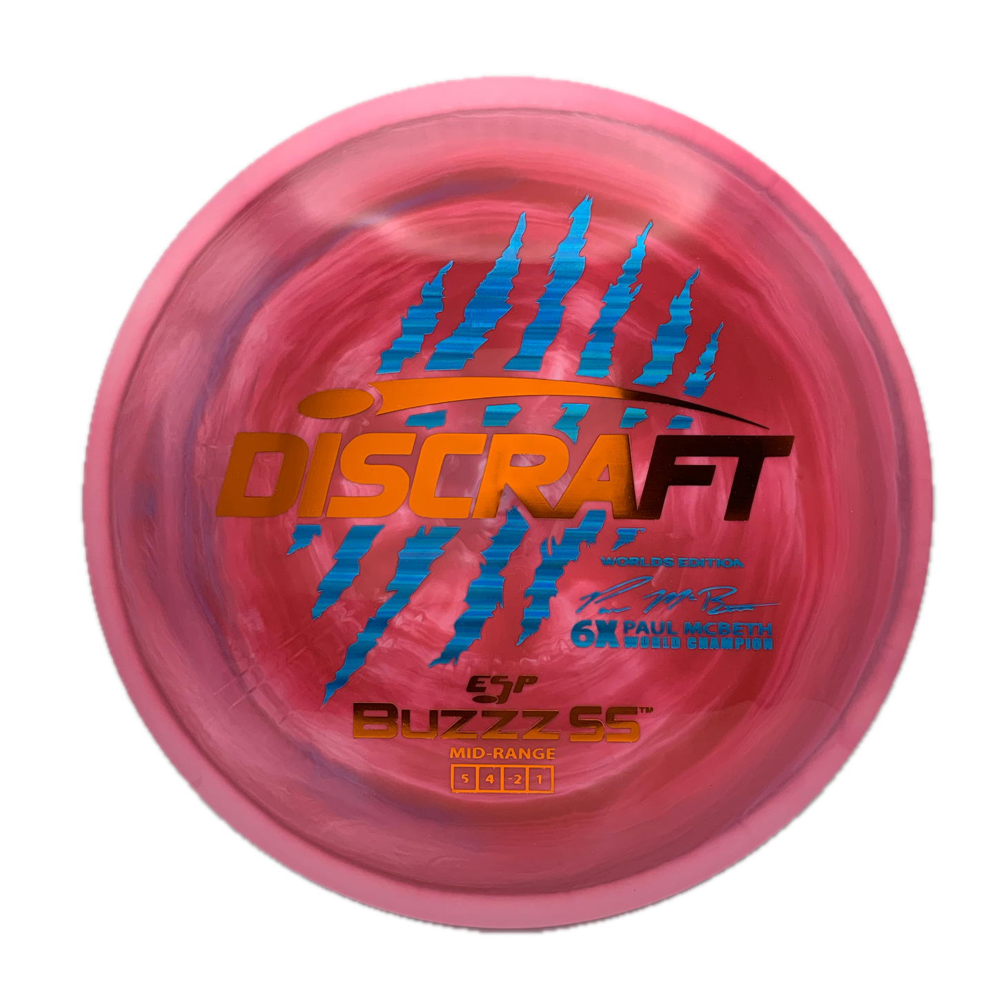 Discraft Buzzz SS - 2026 Worlds McBeth ESP #14 - 177 - Astro Discs TX - Houston Disc Golf