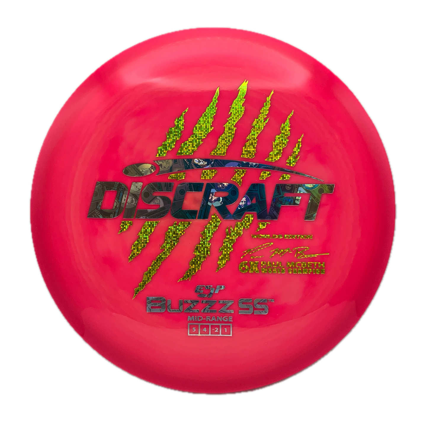 Discraft Buzzz SS - 2026 Worlds McBeth ESP #15 - 177 - Astro Discs TX - Houston Disc Golf