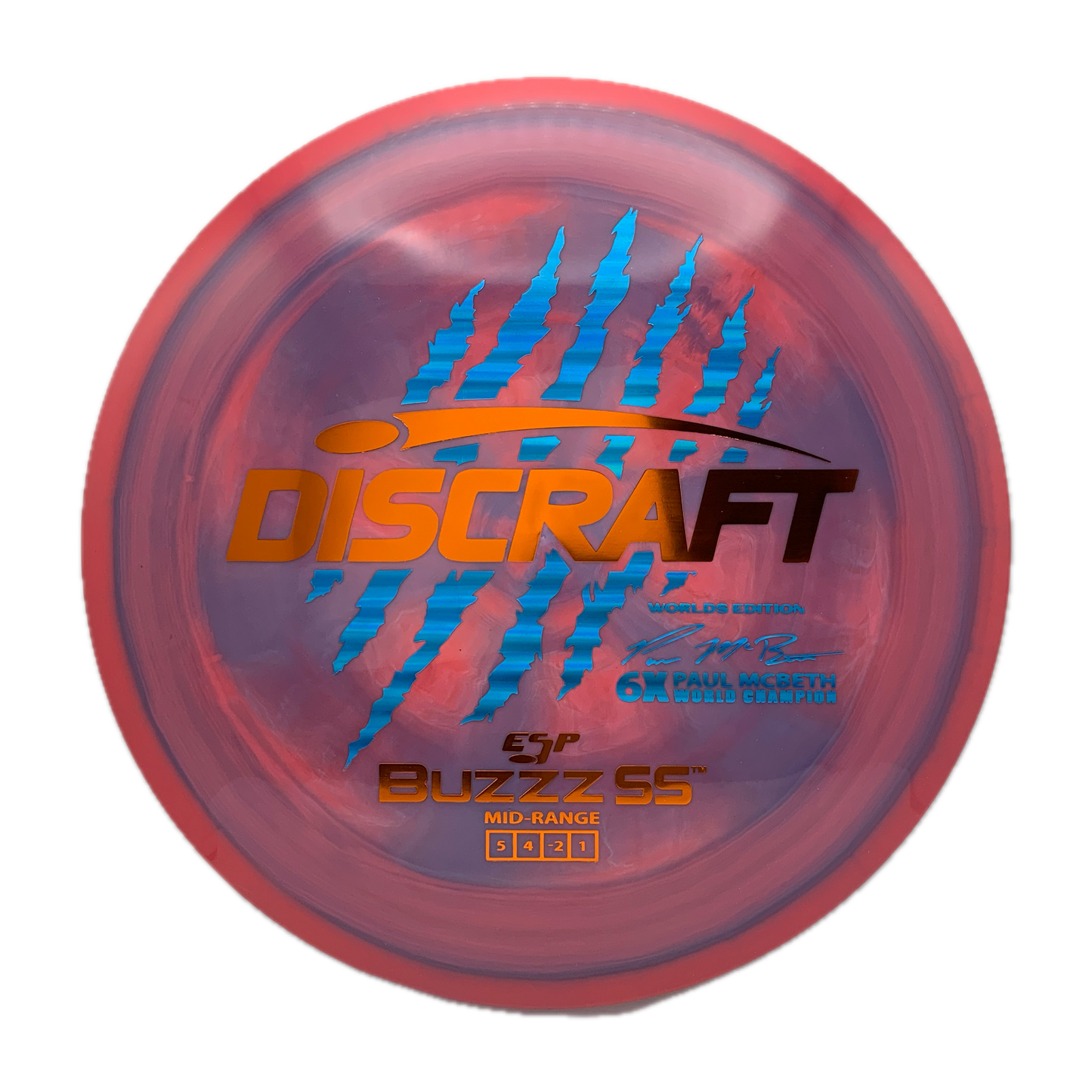 Discraft Buzzz SS - 2026 Worlds McBeth ESP #17 - 177 - Astro Discs TX - Houston Disc Golf