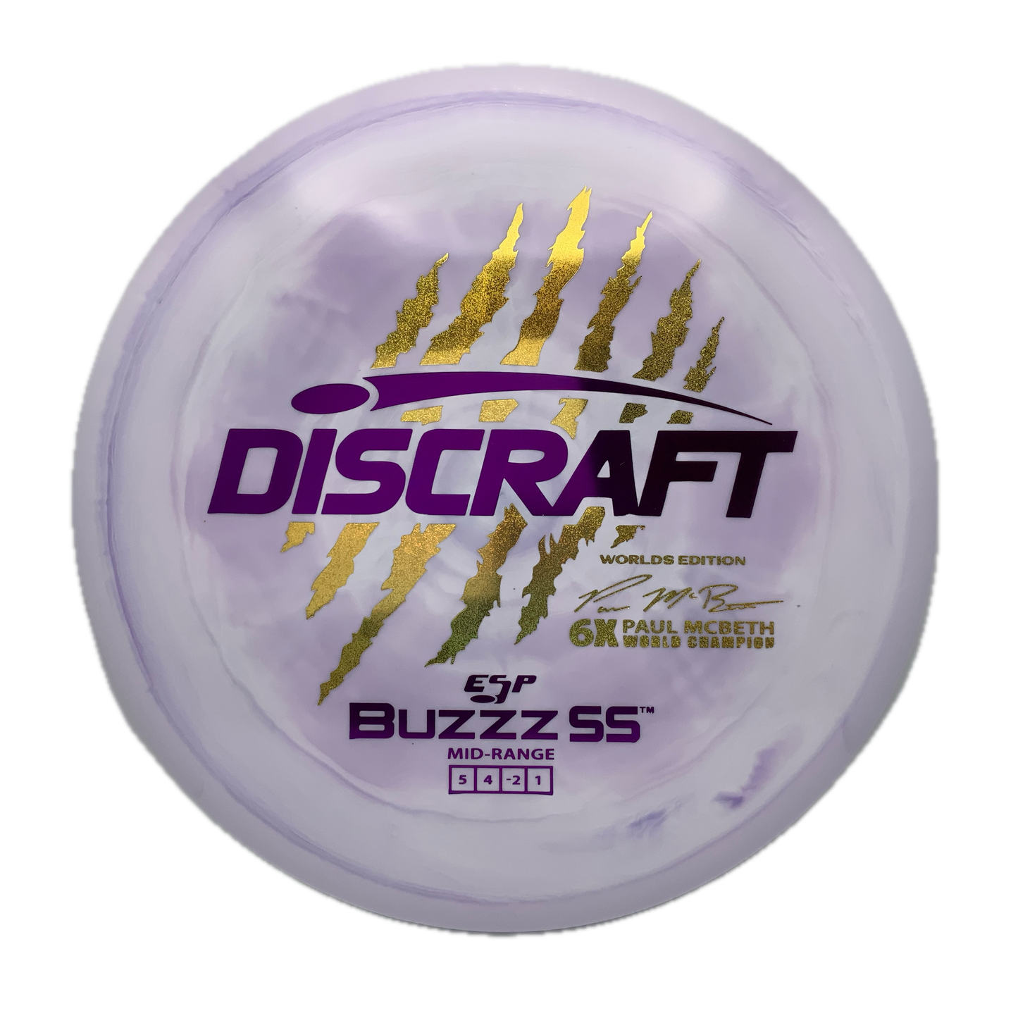 Discraft Buzzz SS - 2026 Worlds McBeth ESP #18 - 177 - Astro Discs TX - Houston Disc Golf