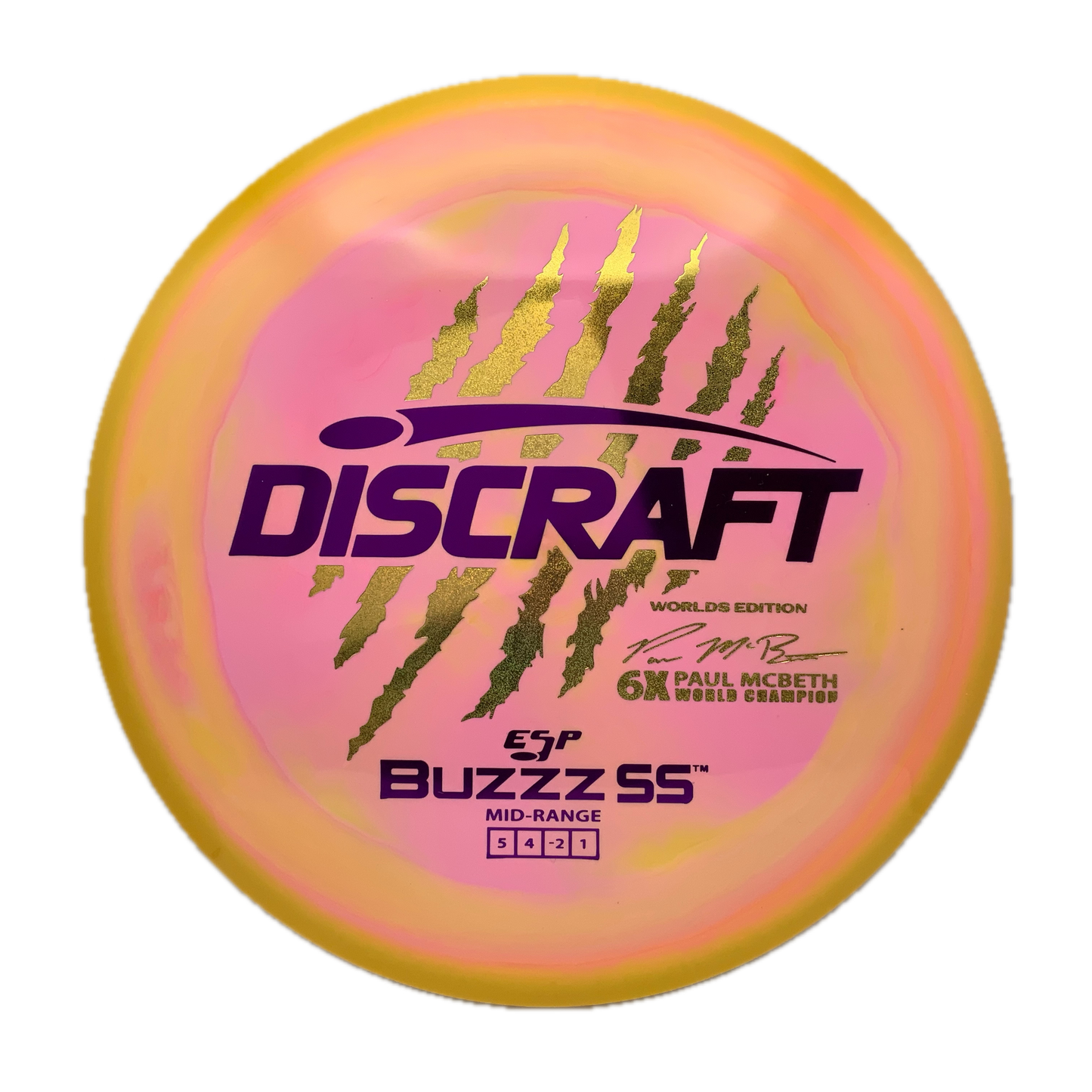 Discraft Buzzz SS - 2026 Worlds McBeth ESP #19 - 177 - Astro Discs TX - Houston Disc Golf