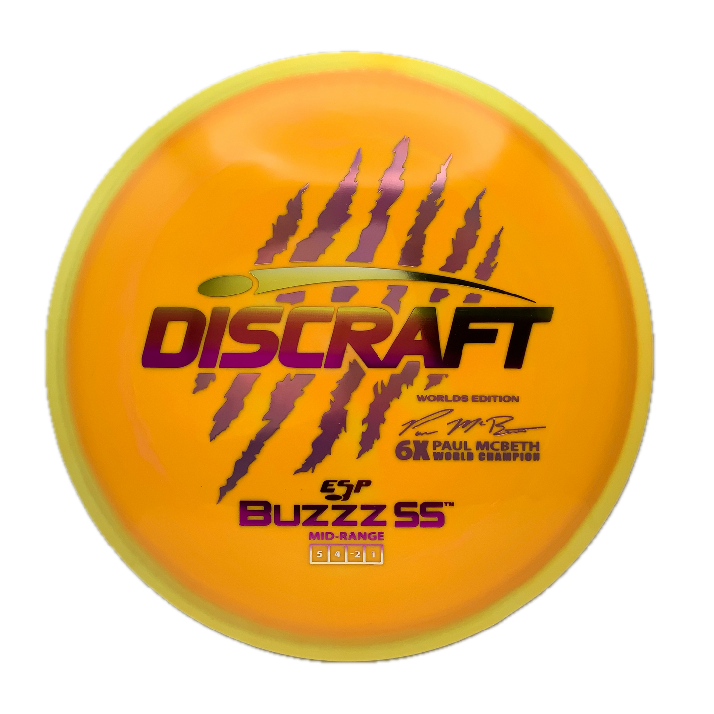 Discraft Buzzz SS - 2026 Worlds McBeth ESP #20 - 178 - Astro Discs TX - Houston Disc Golf