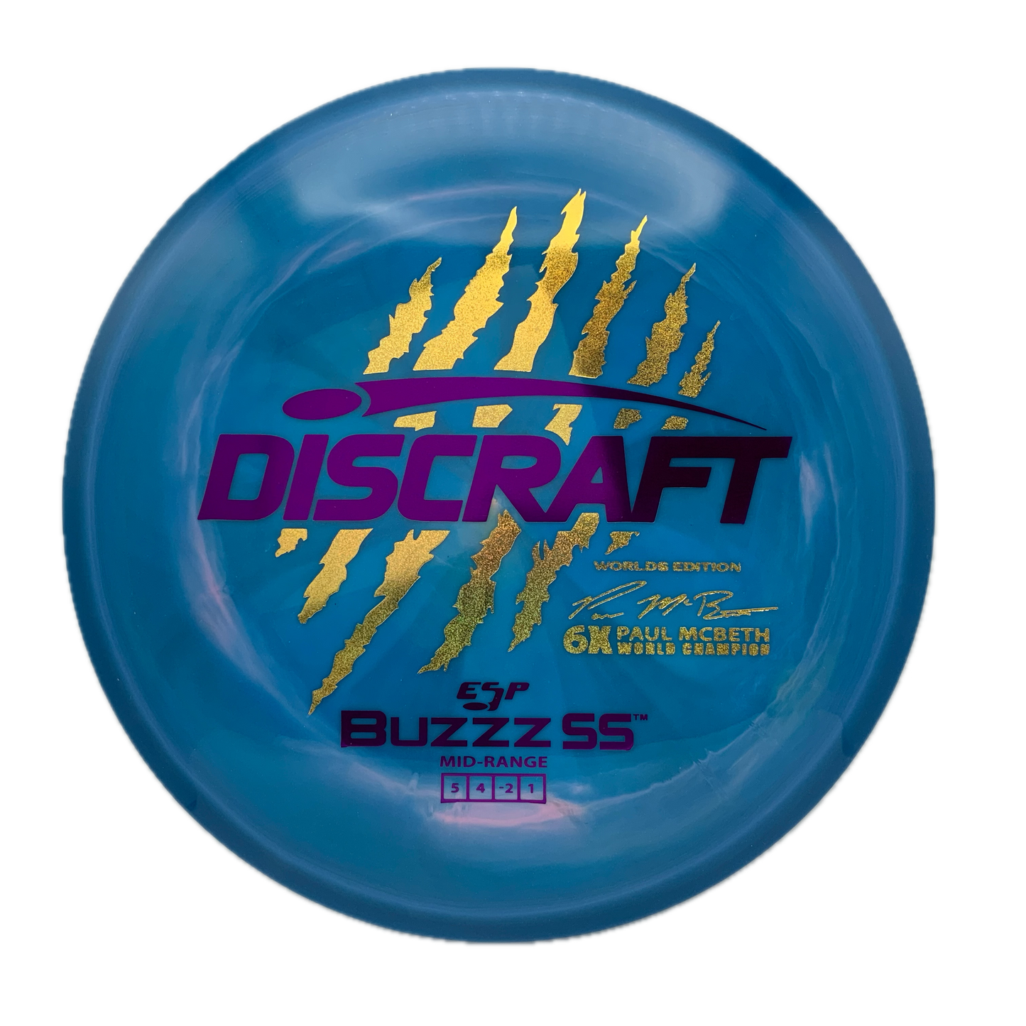 Discraft Buzzz SS - 2026 Worlds McBeth ESP #21 - 178 - Astro Discs TX - Houston Disc Golf