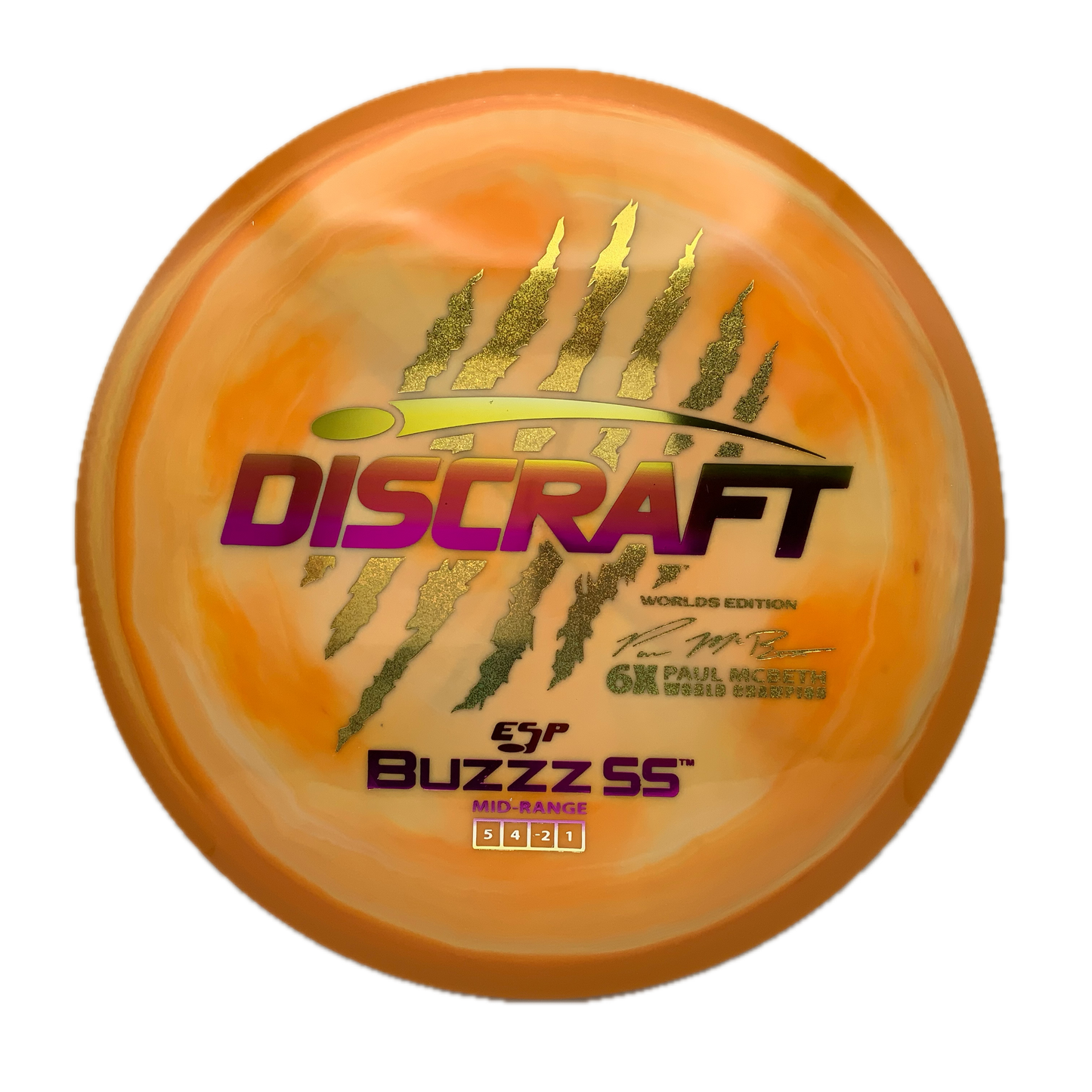 Discraft Buzzz SS - 2026 Worlds McBeth ESP #22 - 178 - Astro Discs TX - Houston Disc Golf