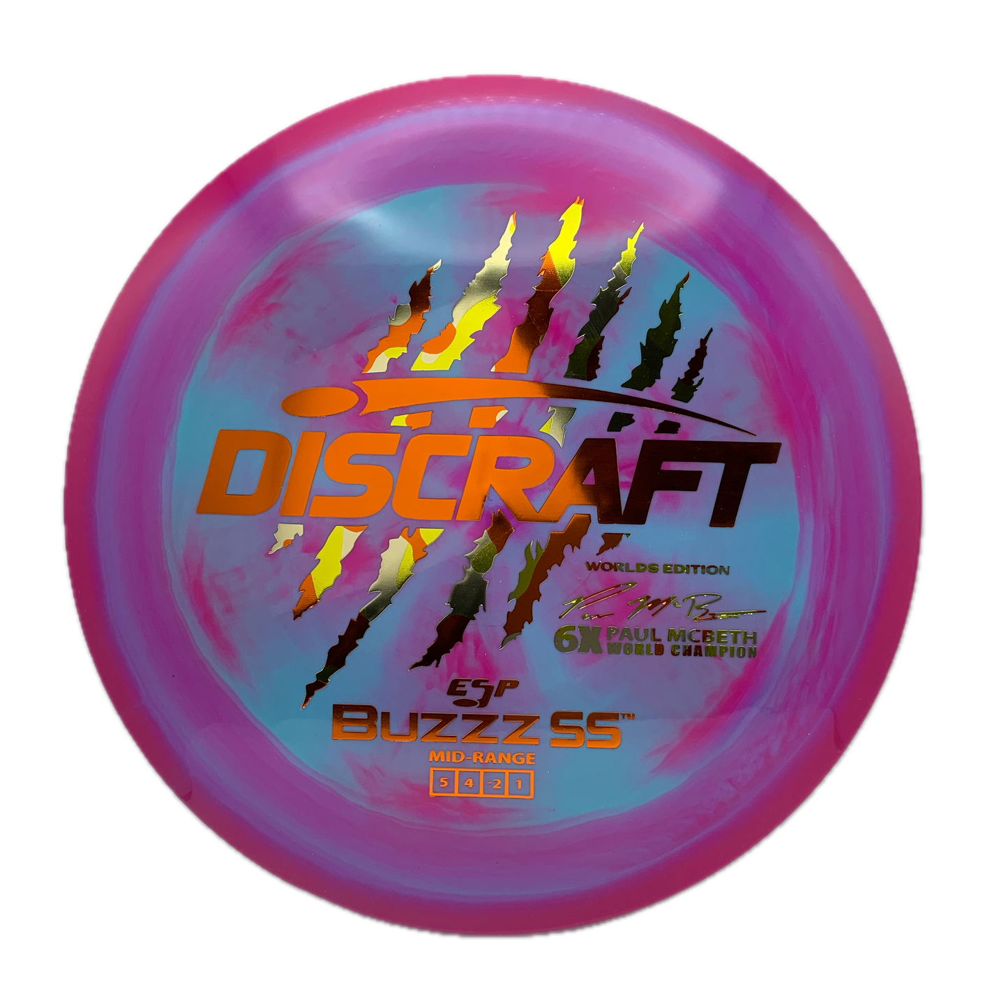 Discraft Buzzz SS - 2026 Worlds McBeth ESP #23 - 178 - Astro Discs TX - Houston Disc Golf