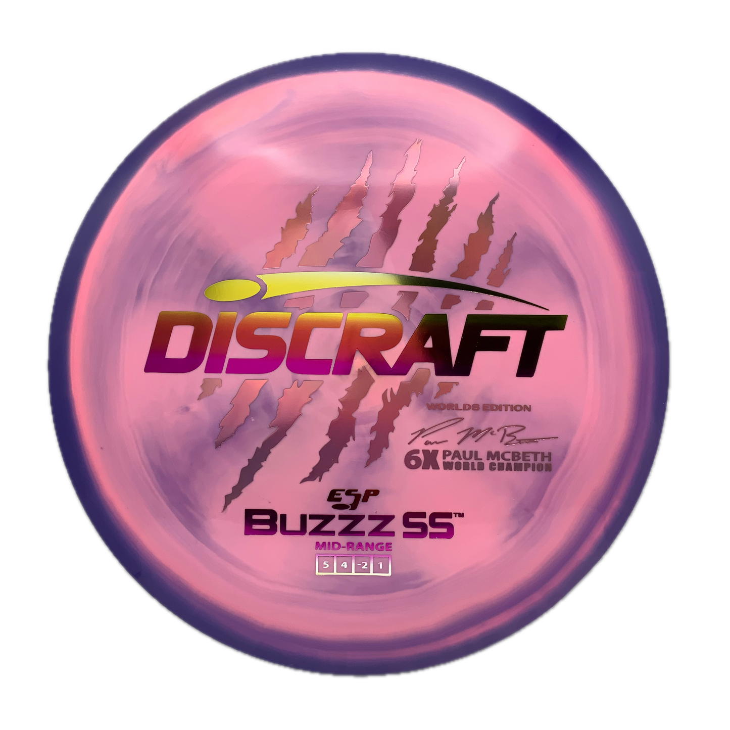 Discraft Buzzz SS - 2026 Worlds McBeth ESP #25 - 178 - Astro Discs TX - Houston Disc Golf