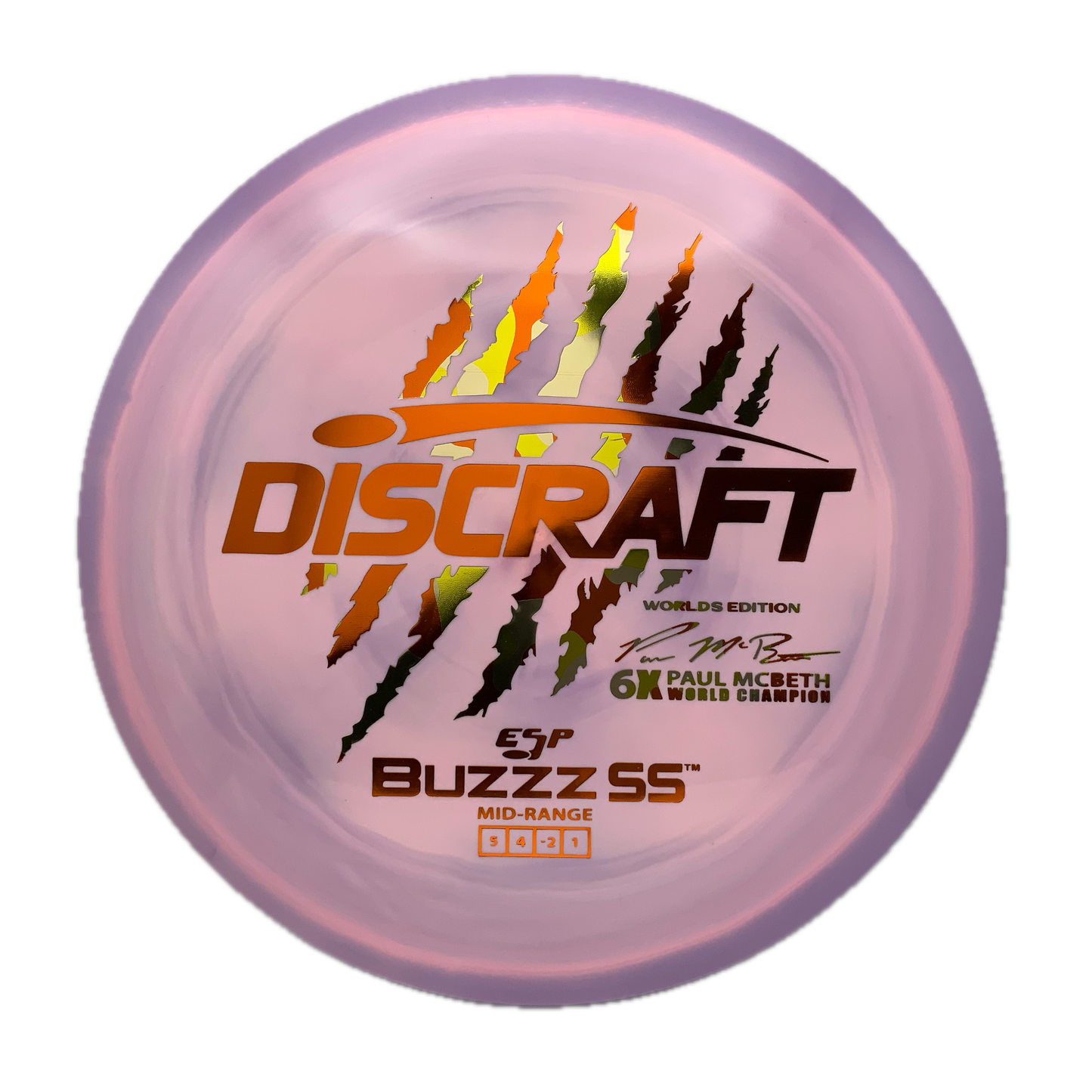 Discraft Buzzz SS - 2026 Worlds McBeth ESP #27 - 178 - Astro Discs TX - Houston Disc Golf
