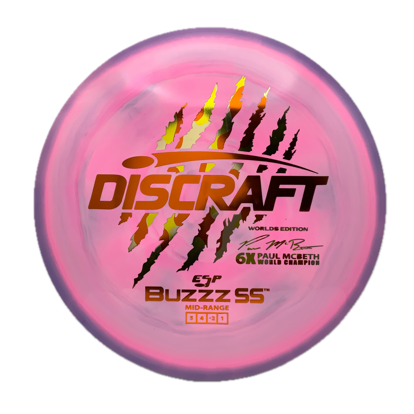 Discraft Buzzz SS - 2026 Worlds McBeth ESP #28 - 179 - Astro Discs TX - Houston Disc Golf