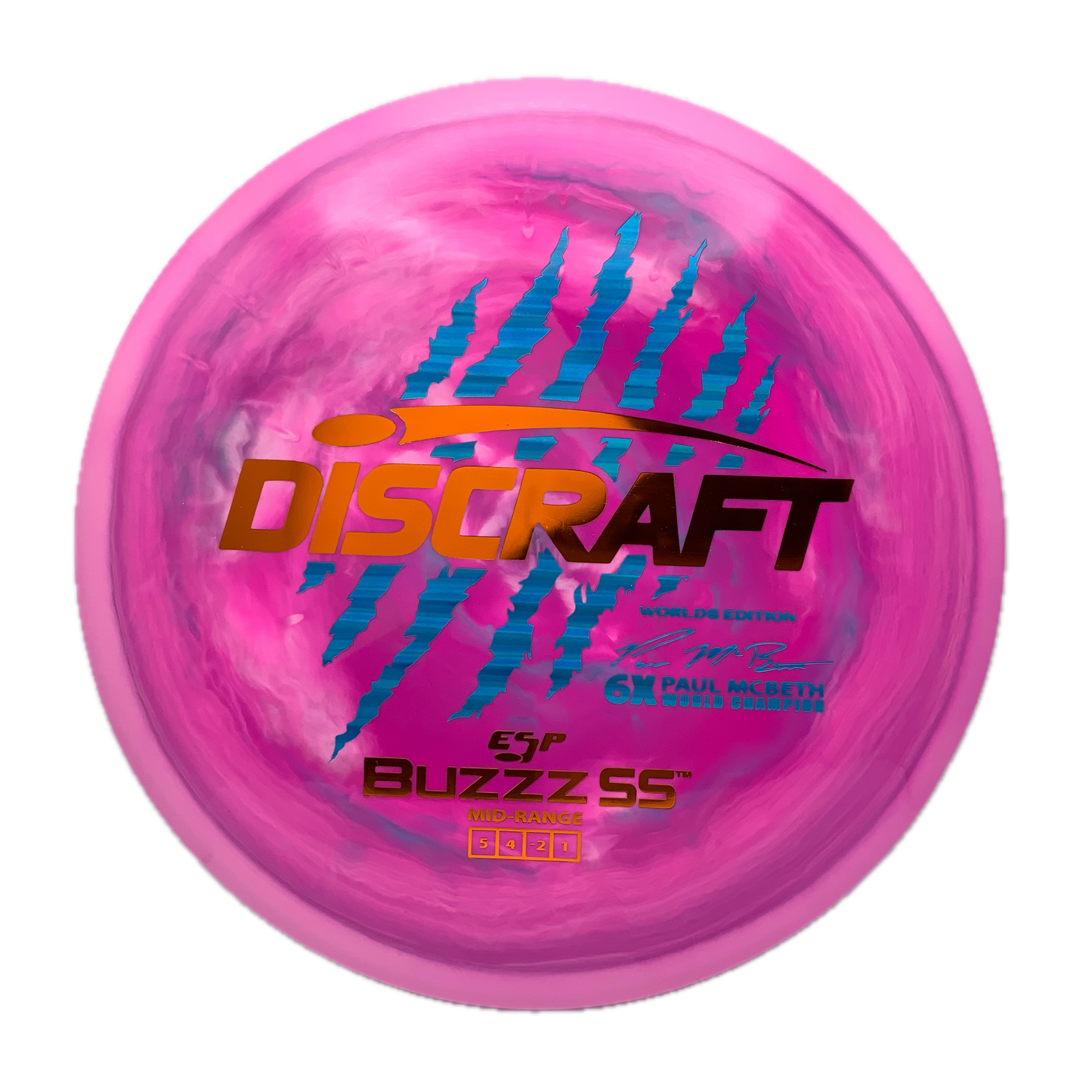 Discraft Buzzz SS - 2026 Worlds McBeth ESP #30 - 179 - Astro Discs TX - Houston Disc Golf