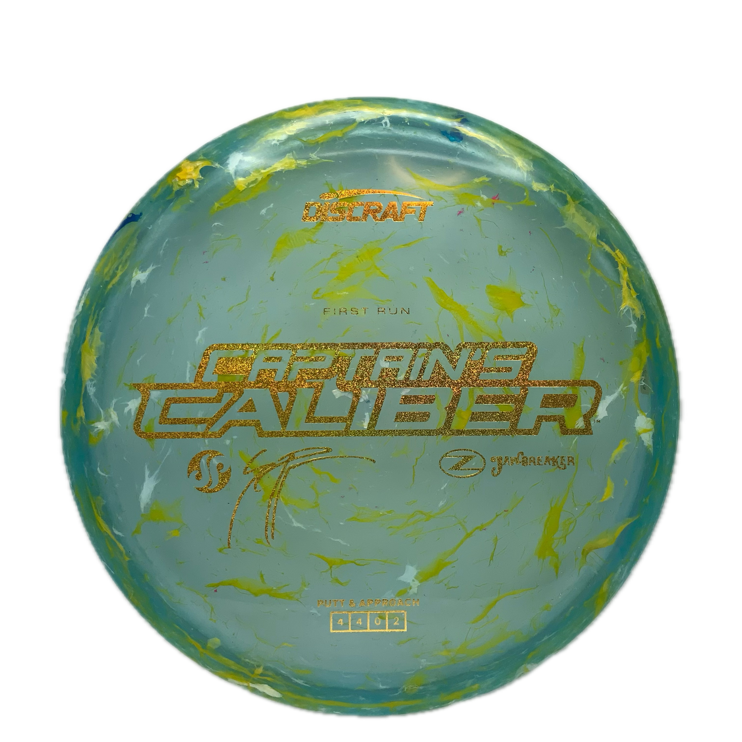 Discraft Captain's Caliber - Seppo Paju First Run Z Jawbreaker Z Jawbreaker #11 - 173-174 - Astro Discs TX - Houston Disc Golf