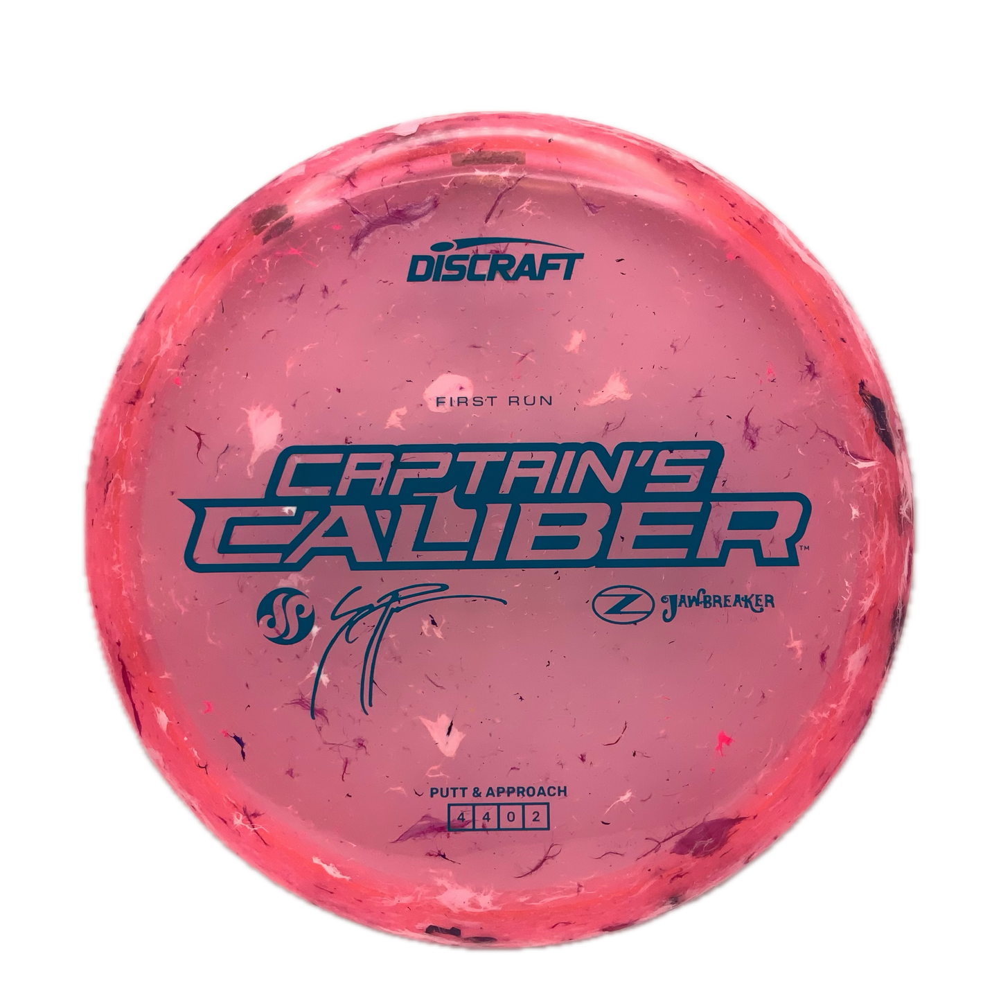 Discraft Captain's Caliber - Seppo Paju First Run Z Jawbreaker Z Jawbreaker #25 - 173-174 - Astro Discs TX - Houston Disc Golf