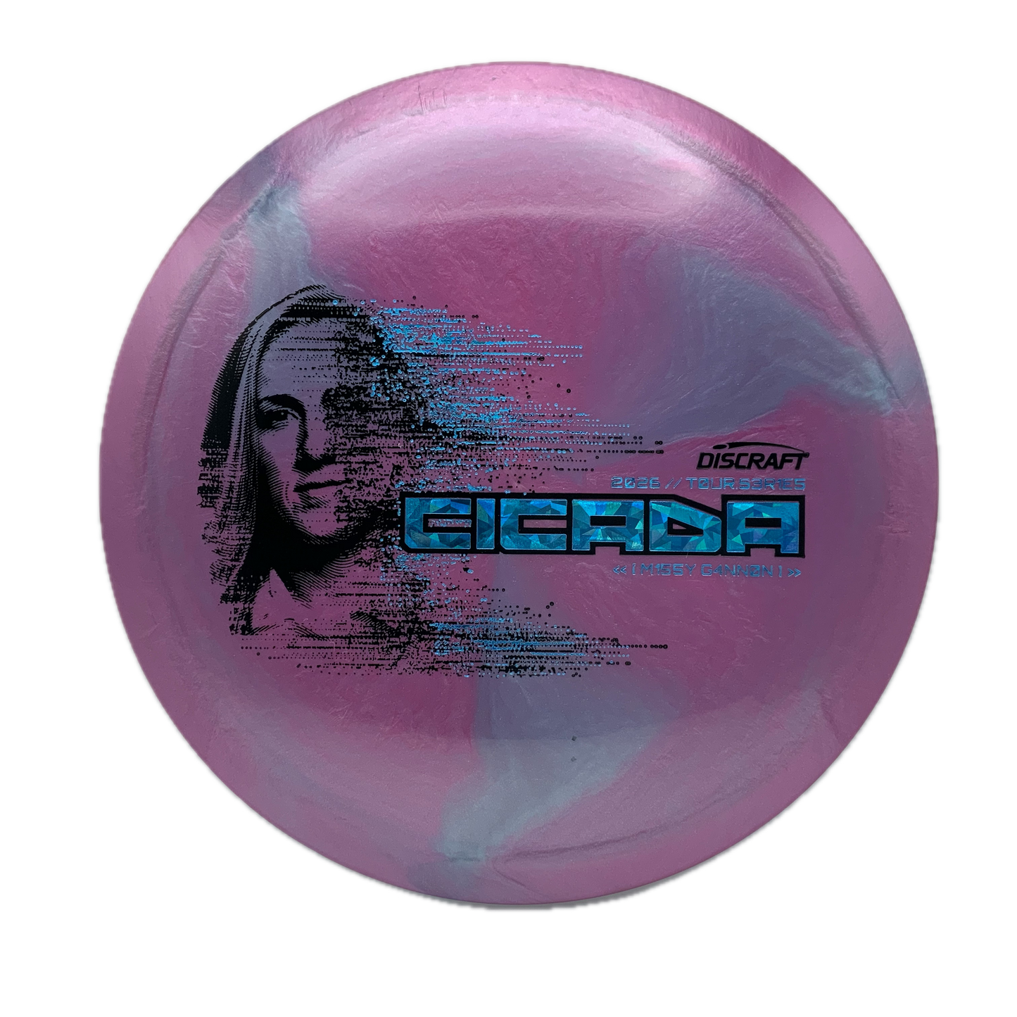 Discraft Cicada - 2026 Tour Series Special Blend Titanium x Big Z Swirl #2 - 170-172 - Astro Discs TX - Houston Disc Golf