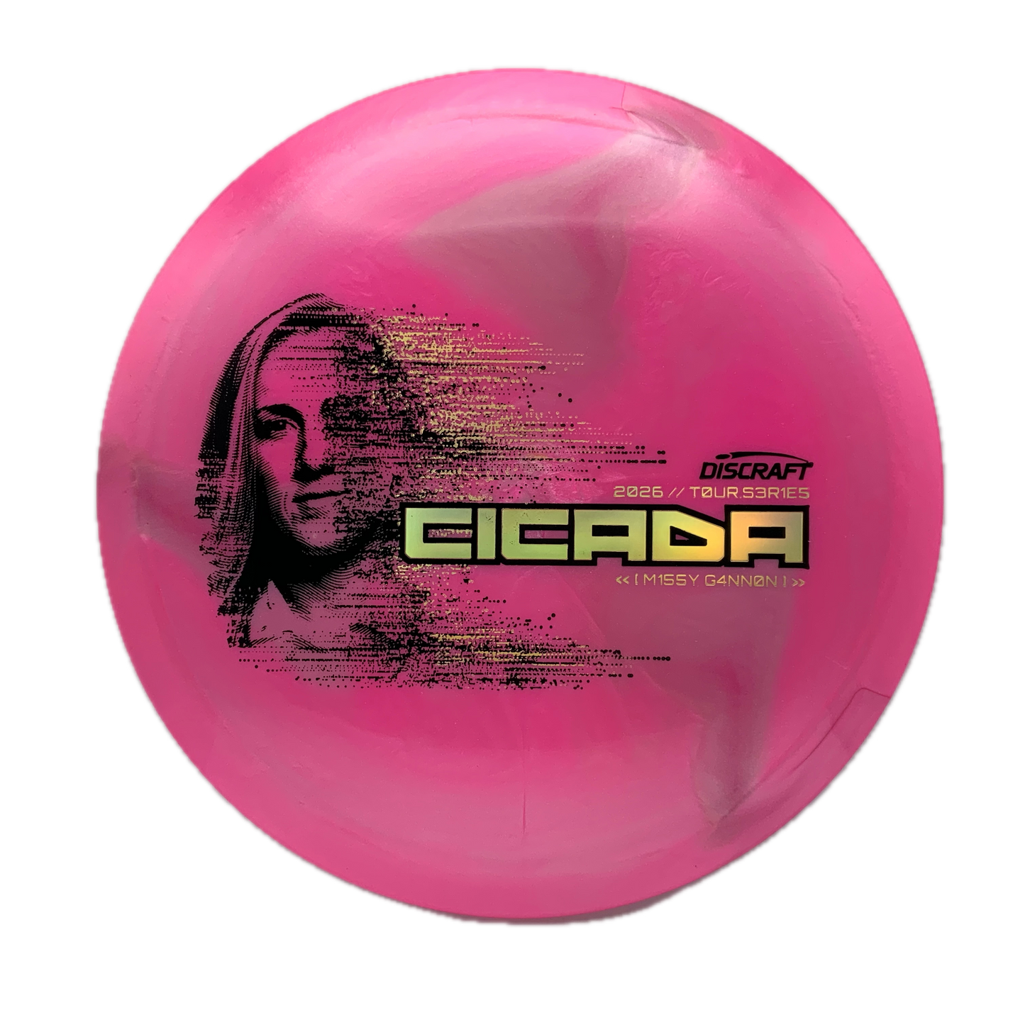 Discraft Cicada - 2026 Tour Series Special Blend Titanium x Big Z Swirl #11 - 175-176 - Astro Discs TX - Houston Disc Golf