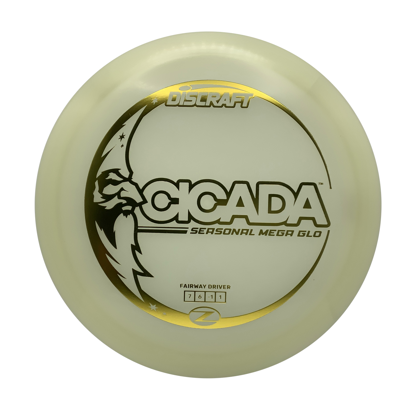 Discraft Cicada Mega Glo Z #131 - 170-172 - Astro Discs TX - Houston Disc Golf