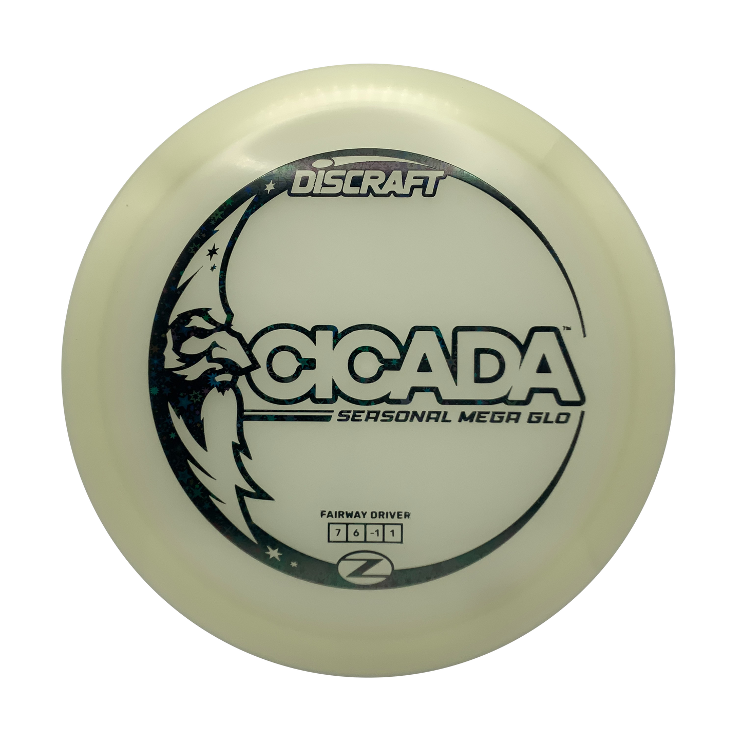 Discraft Cicada Mega Glo Z #133 - 170-172 - Astro Discs TX - Houston Disc Golf