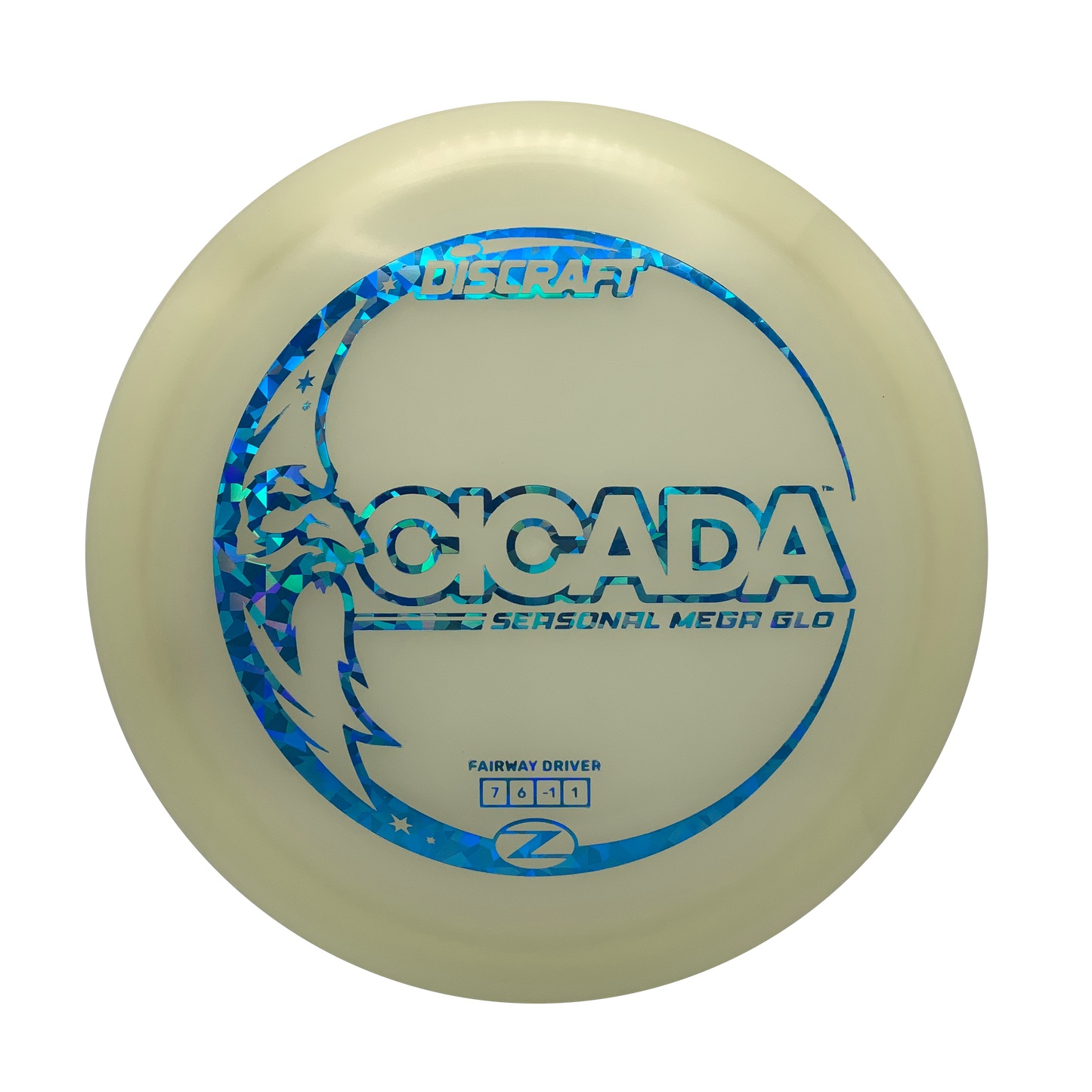 Discraft Cicada Mega Glo Z #134 - 170-172 - Astro Discs TX - Houston Disc Golf