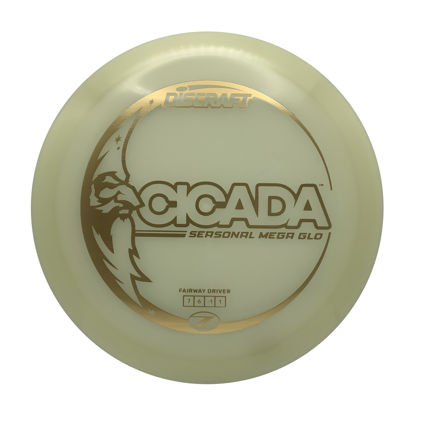 Discraft Cicada Mega Glo Z #135 - 173-174 - Astro Discs TX - Houston Disc Golf