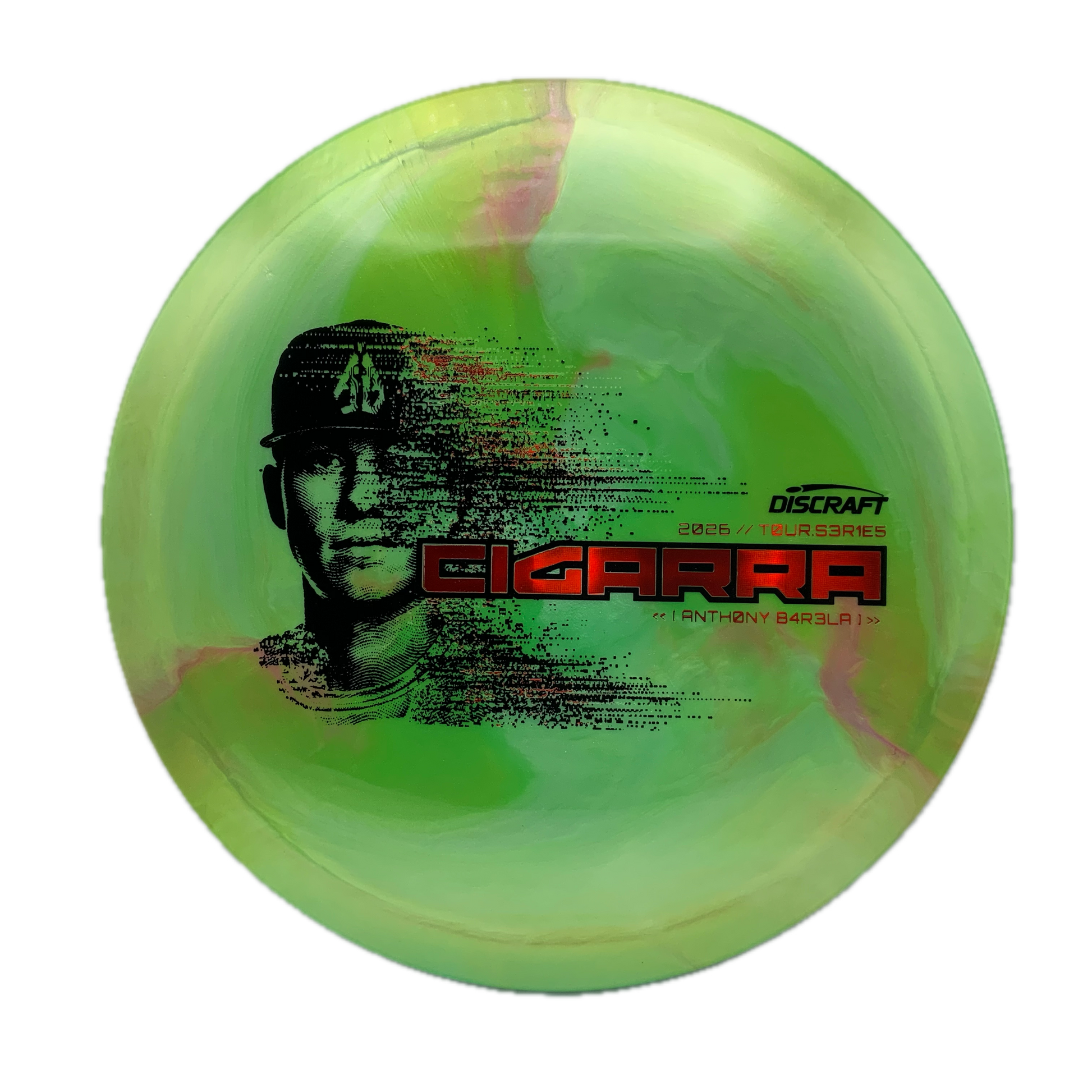 Discraft Cigarra - 2026 Tour Series Special Blend Titanium x Big Z Swirl #1 - 170 - Astro Discs TX - Houston Disc Golf
