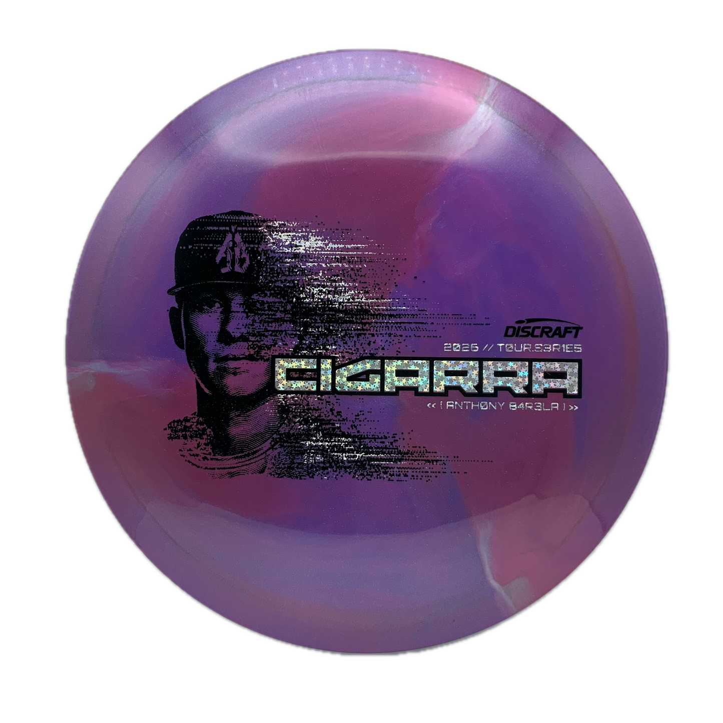 Discraft Cigarra - 2026 Tour Series Special Blend Titanium x Big Z Swirl #2 - 170 - Astro Discs TX - Houston Disc Golf
