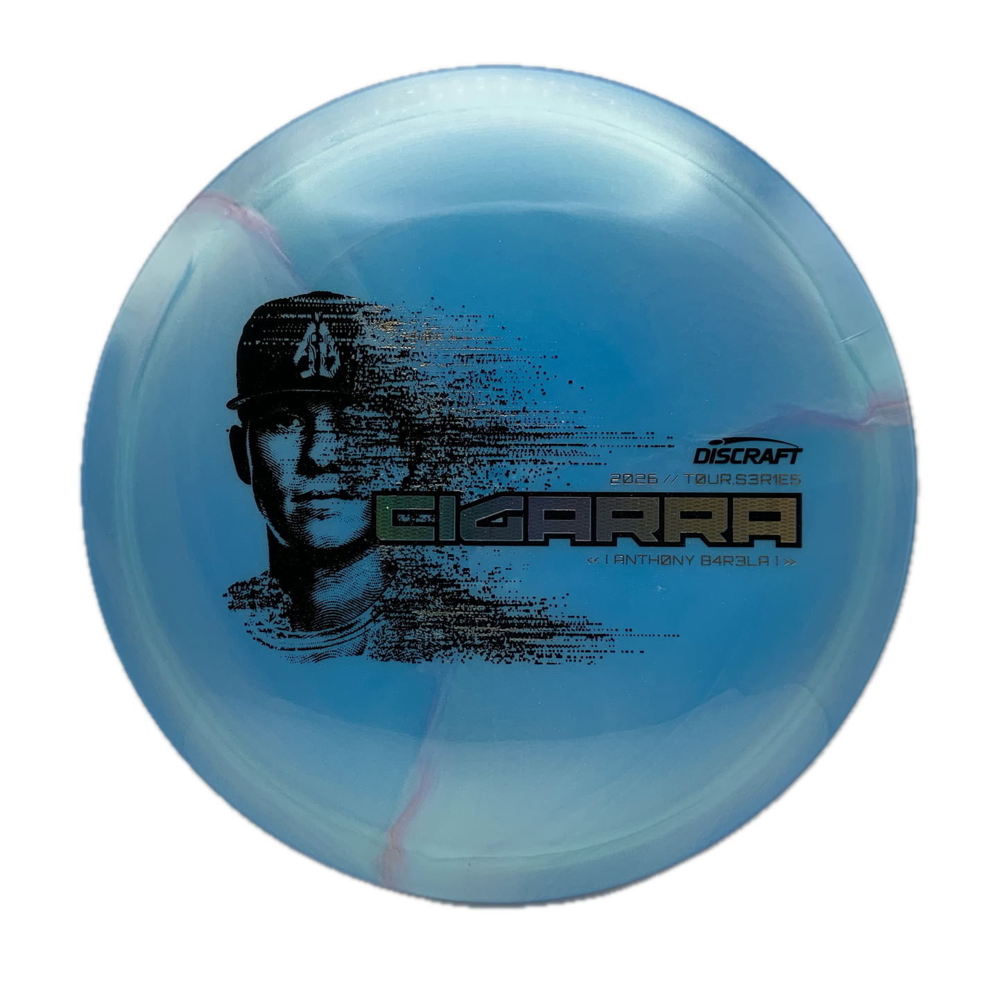 Discraft Cigarra - 2026 Tour Series Special Blend Titanium x Big Z Swirl #3 - 170 - Astro Discs TX - Houston Disc Golf