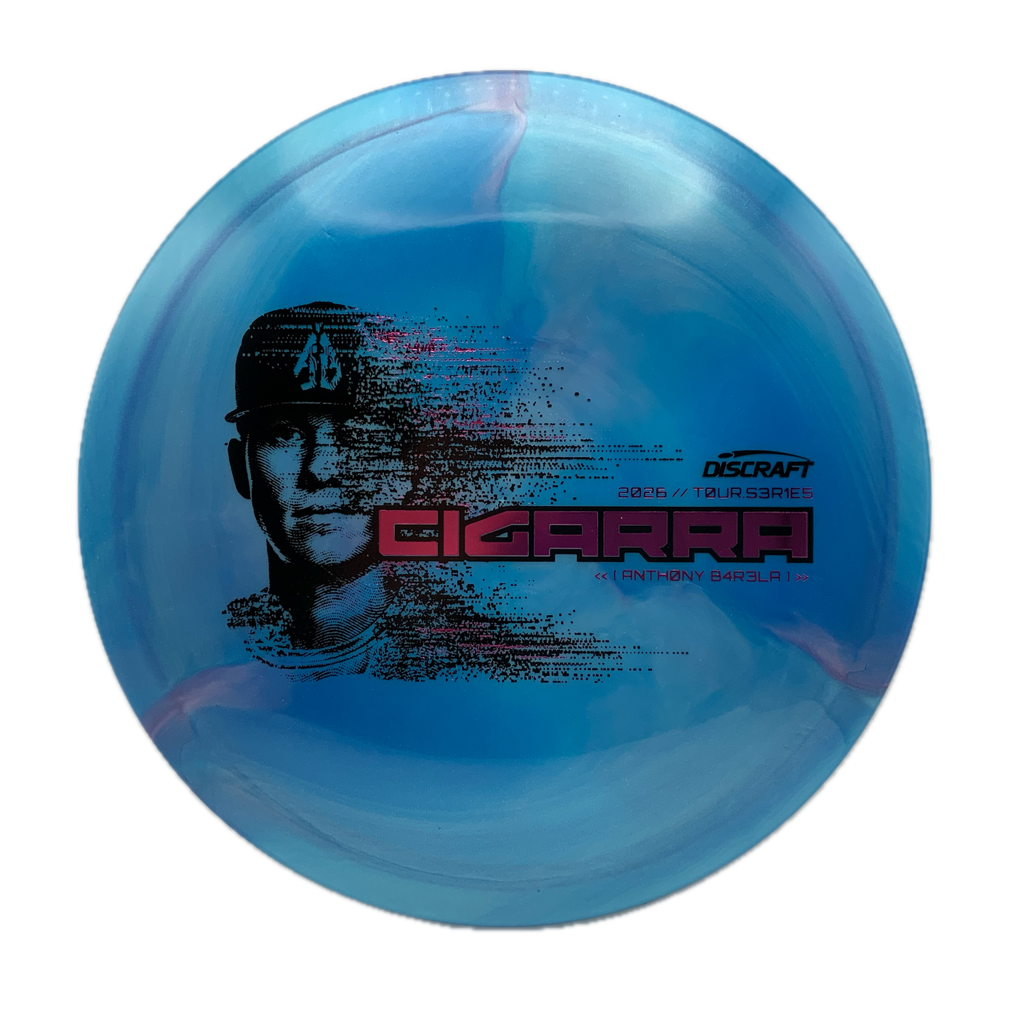 Discraft Cigarra - 2026 Tour Series Special Blend Titanium x Big Z Swirl #4 - 171 - Astro Discs TX - Houston Disc Golf