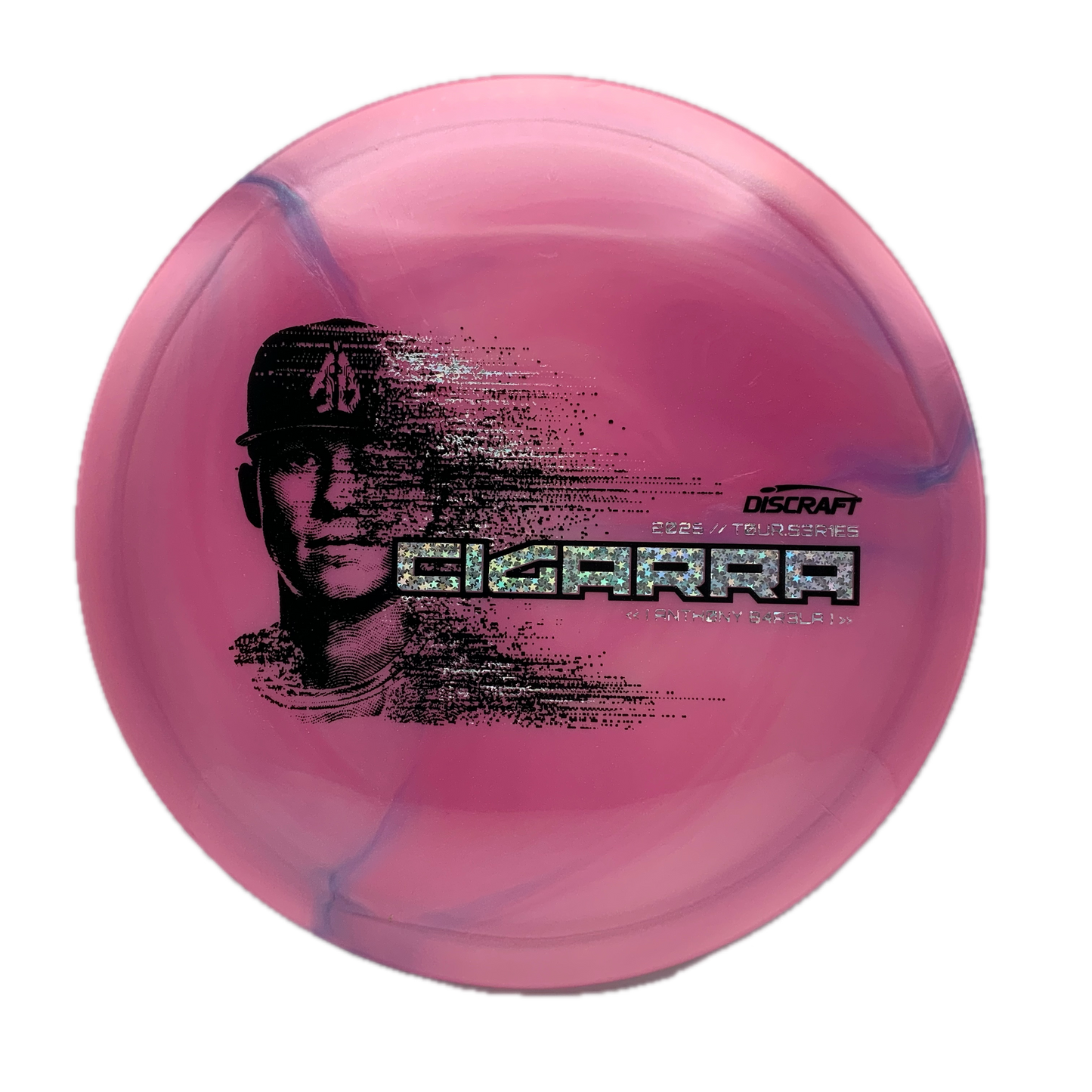 Discraft Cigarra - 2026 Tour Series Special Blend Titanium x Big Z Swirl #7 - 171 - Astro Discs TX - Houston Disc Golf