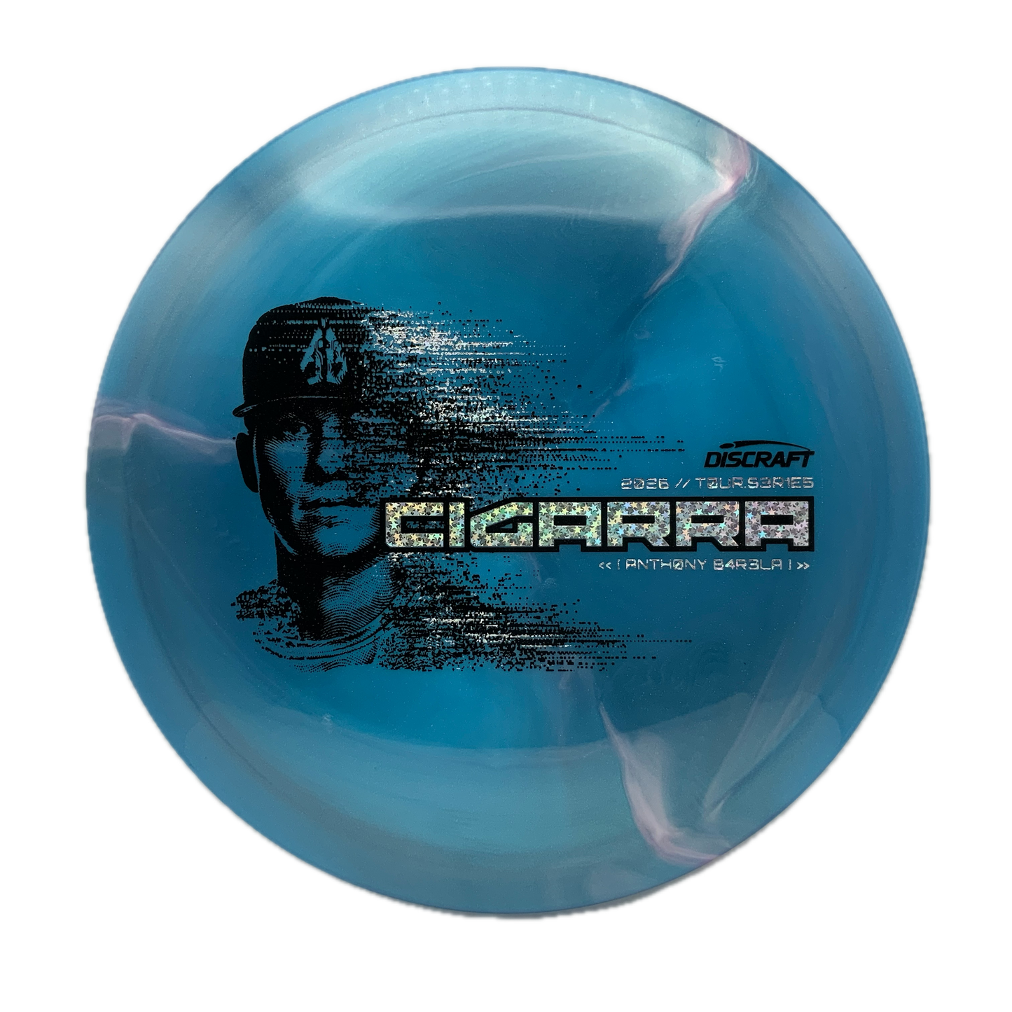Discraft Cigarra - 2026 Tour Series Special Blend Titanium x Big Z Swirl #8 - 171 - Astro Discs TX - Houston Disc Golf
