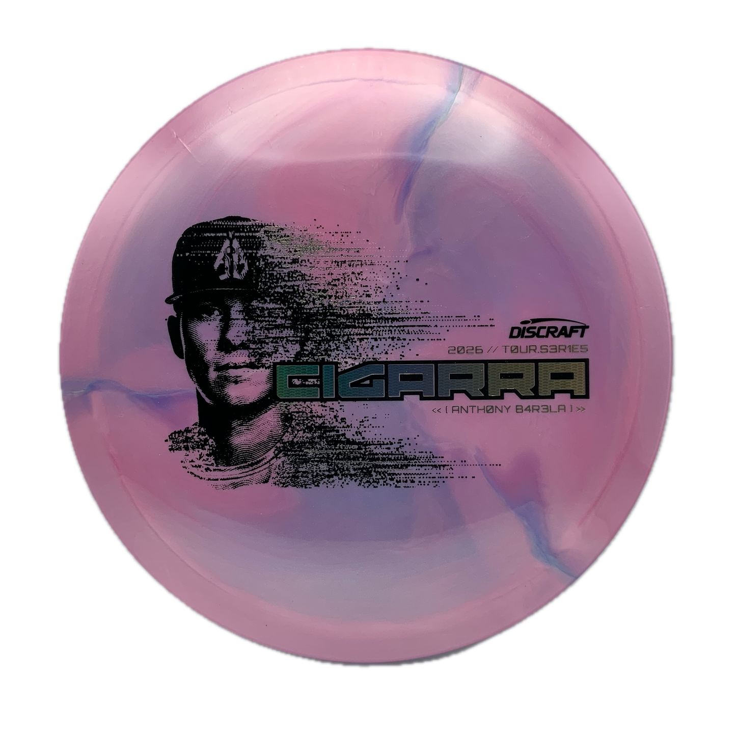 Discraft Cigarra - 2026 Tour Series Special Blend Titanium x Big Z Swirl #10 - 171 - Astro Discs TX - Houston Disc Golf