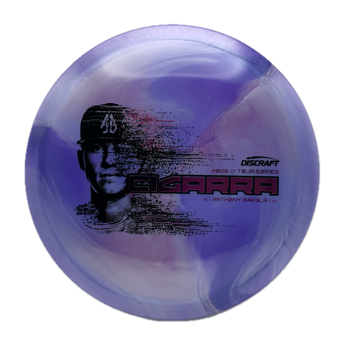 Discraft Cigarra - 2026 Tour Series Special Blend Titanium x Big Z Swirl #11 - 172 - Astro Discs TX - Houston Disc Golf