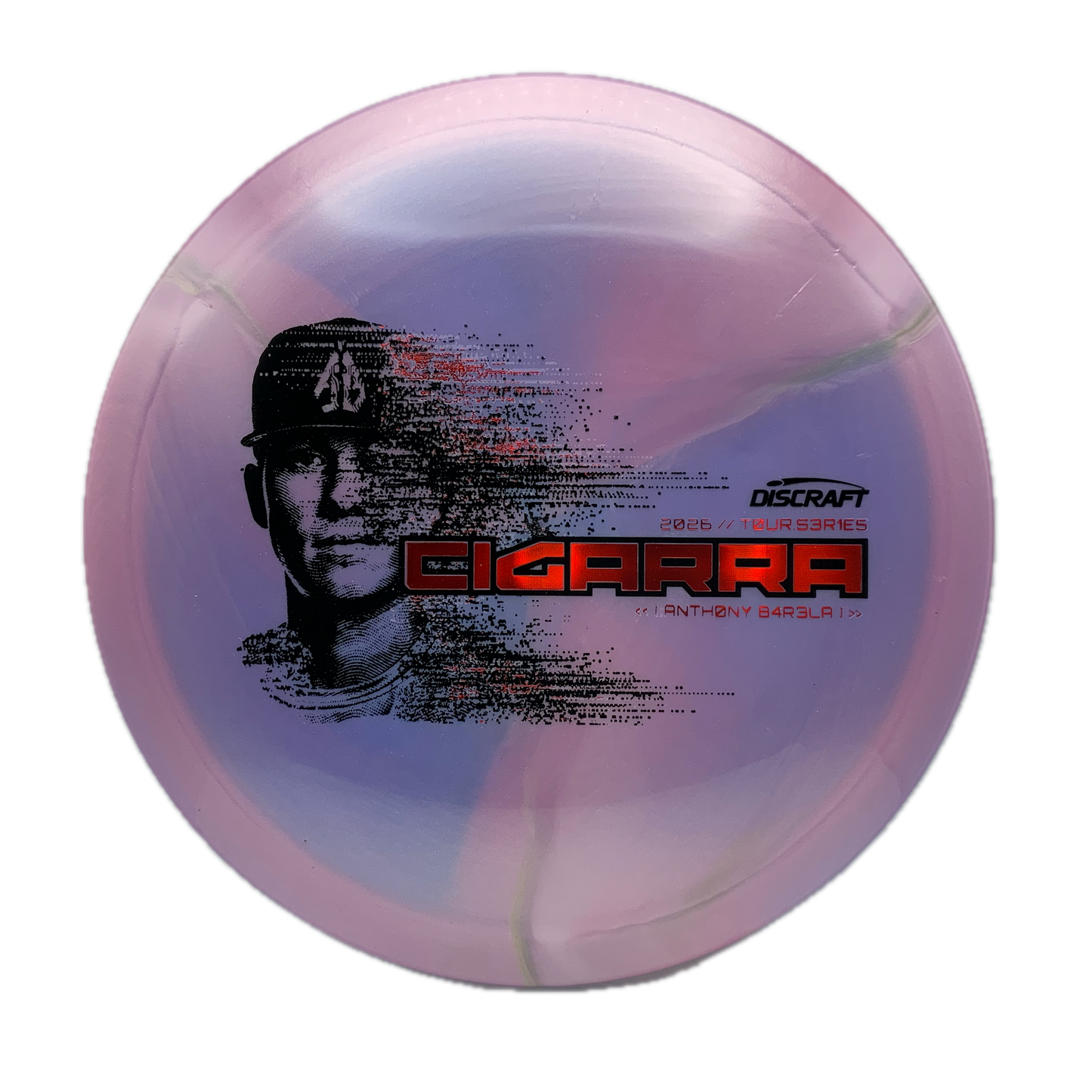 Discraft Cigarra - 2026 Tour Series Special Blend Titanium x Big Z Swirl #12 - 172 - Astro Discs TX - Houston Disc Golf