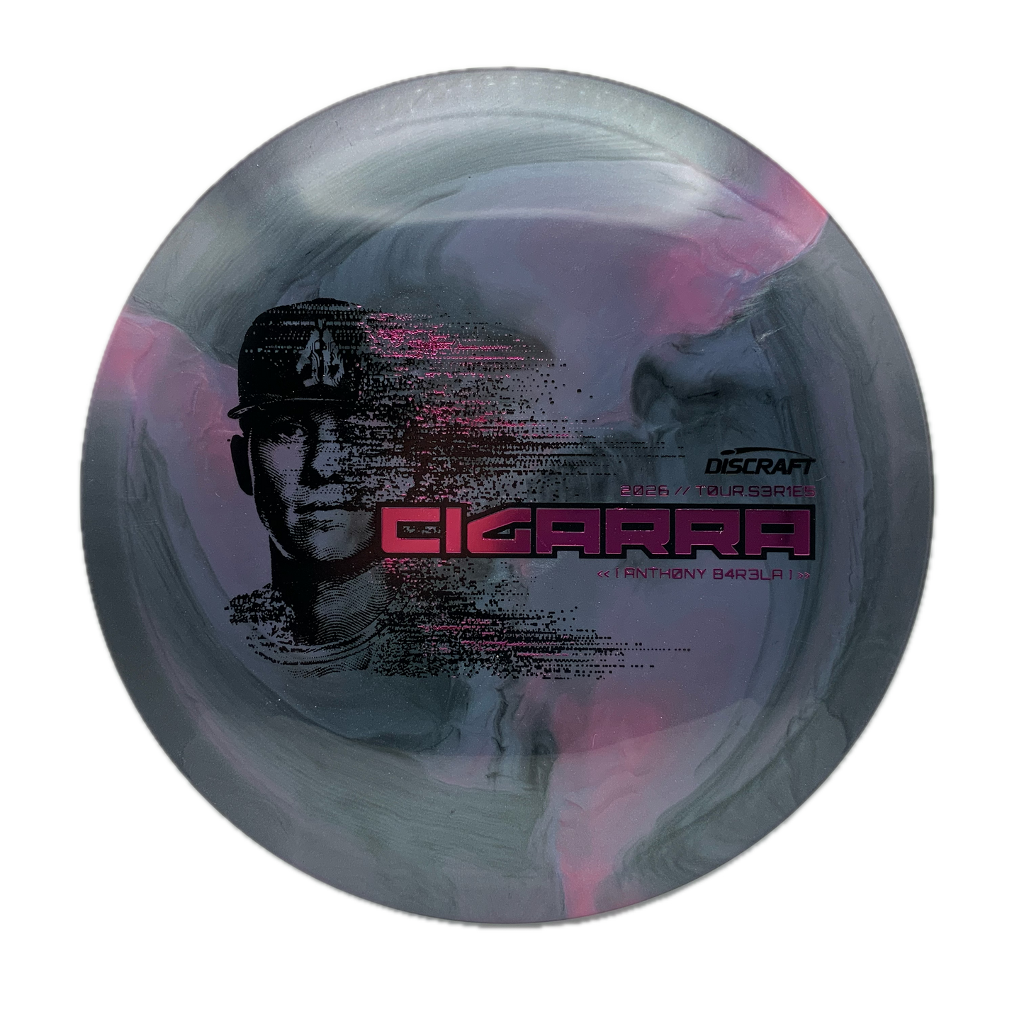 Discraft Cigarra - 2026 Tour Series Special Blend Titanium x Big Z Swirl #13 - 172 - Astro Discs TX - Houston Disc Golf