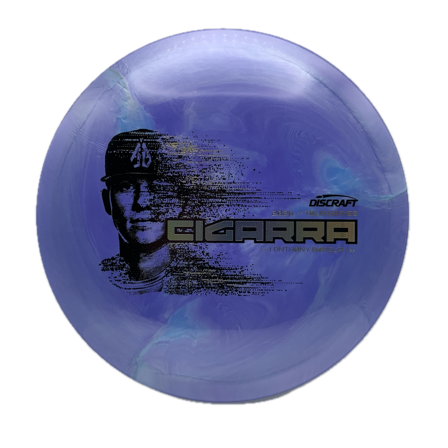 Discraft Cigarra - 2026 Tour Series Special Blend Titanium x Big Z Swirl #14 - 172 - Astro Discs TX - Houston Disc Golf