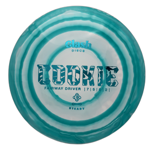 Clash Cookie Steady Ring Teal 4 - 172 - Astro Discs TX - Houston Disc Golf