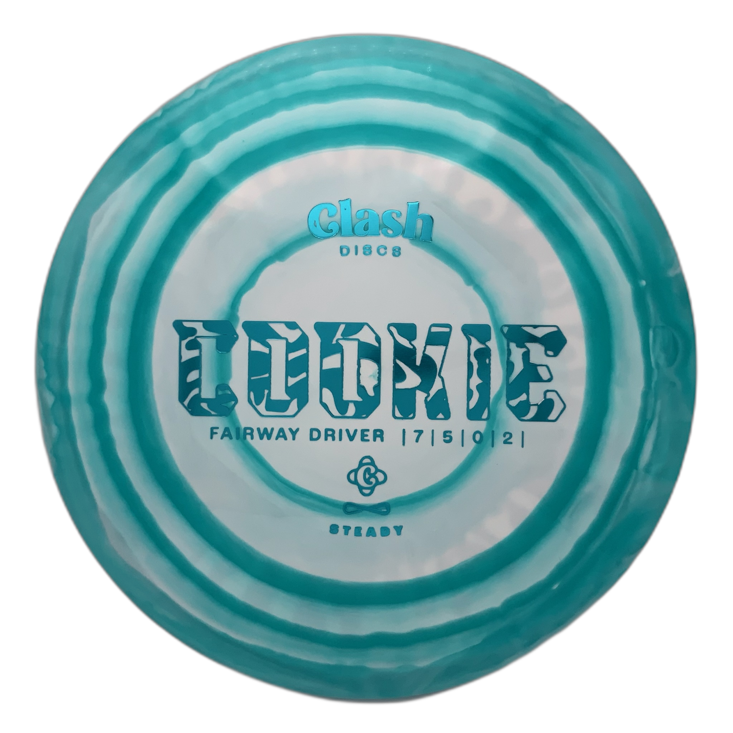 Clash Cookie Steady Ring Teal 18 - 174 - Astro Discs TX - Houston Disc Golf