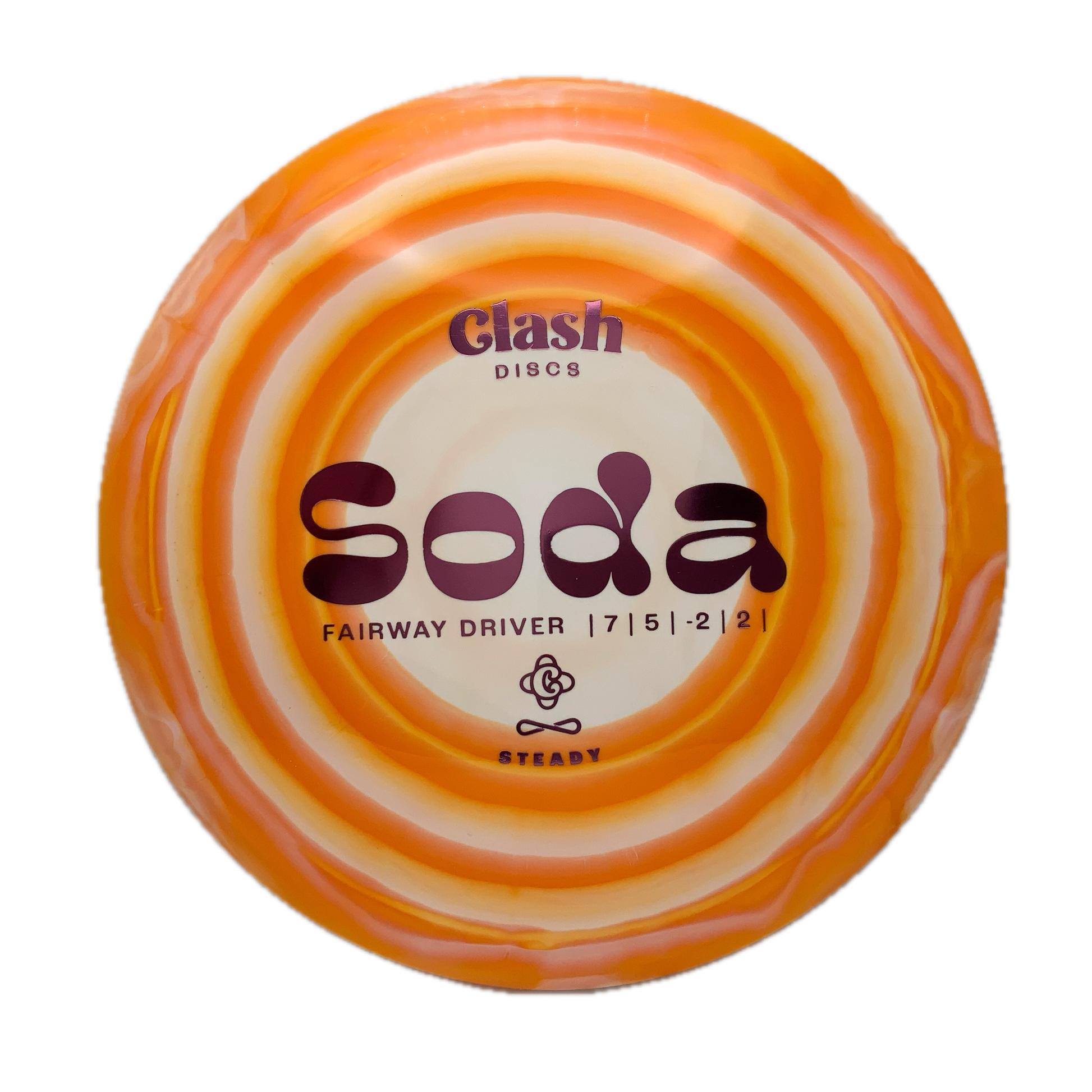 Clash Soda Steady Ring #59 - 172 - Astro Discs TX - Houston Disc Golf