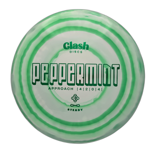 Clash Peppermint Steady Ring Green 1 - 172 - Astro Discs TX - Houston Disc Golf