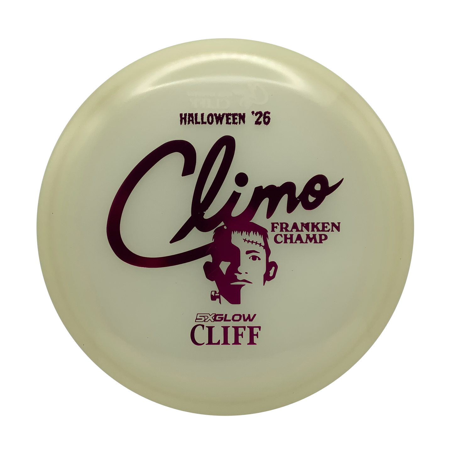 Climo Disc Golf Cliff - 2026 Halloween Mega Glo #1 - 175 - Astro Discs TX - Houston Disc Golf