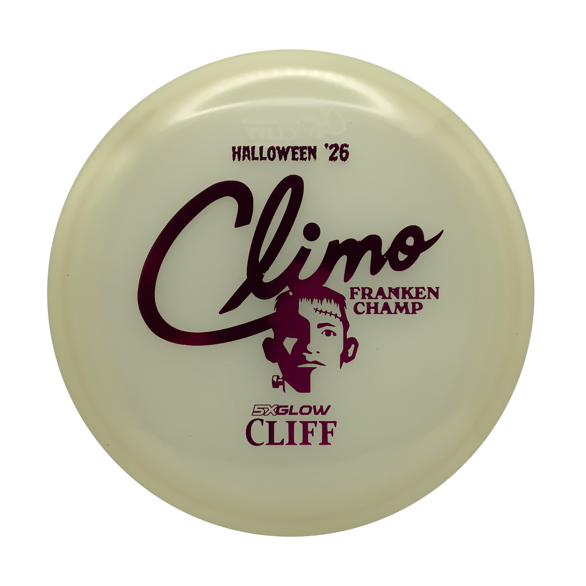 Climo Disc Golf Cliff - 2026 Halloween Mega Glo #1 - 175 - Astro Discs TX - Houston Disc Golf