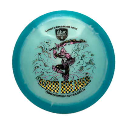 Discmania Cloud Breaker - Gannon Buhr Signature Series Horizon Q-Line Premier #23 - 175 - Astro Discs TX - Houston Disc Golf