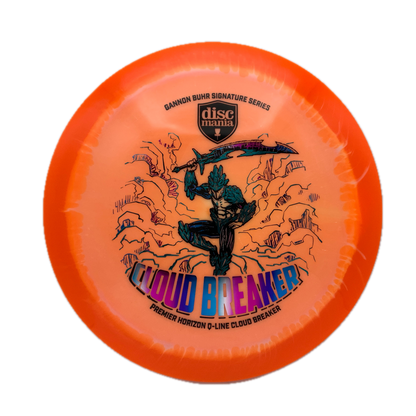 Discmania Cloud Breaker - Gannon Buhr Signature Series Horizon Q-Line Premier #38 - 173 - Astro Discs TX - Houston Disc Golf
