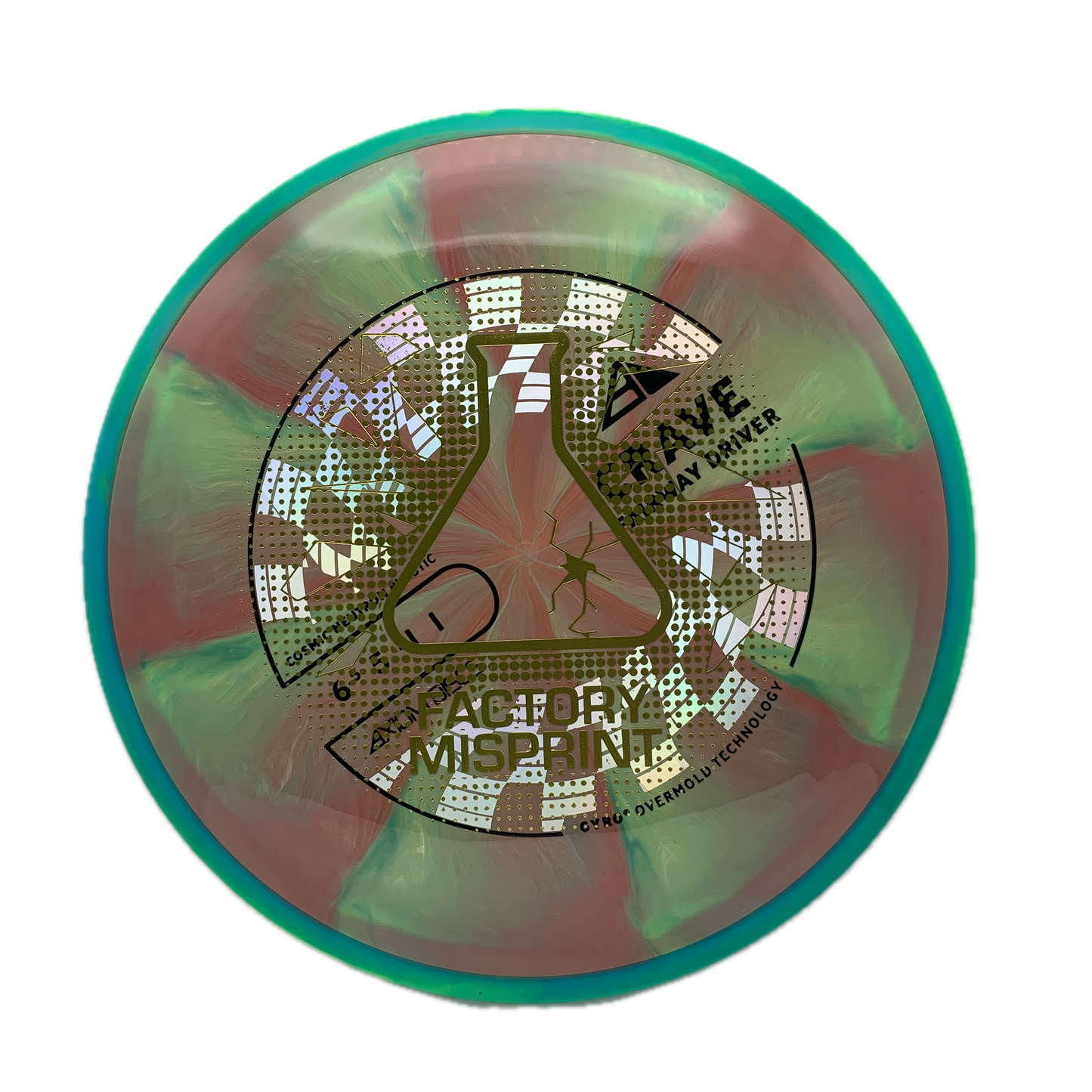 Axiom Axiom Lab 2nd/Misprint Neutron #15 - Crave - 162 - Astro Discs TX - Houston Disc Golf