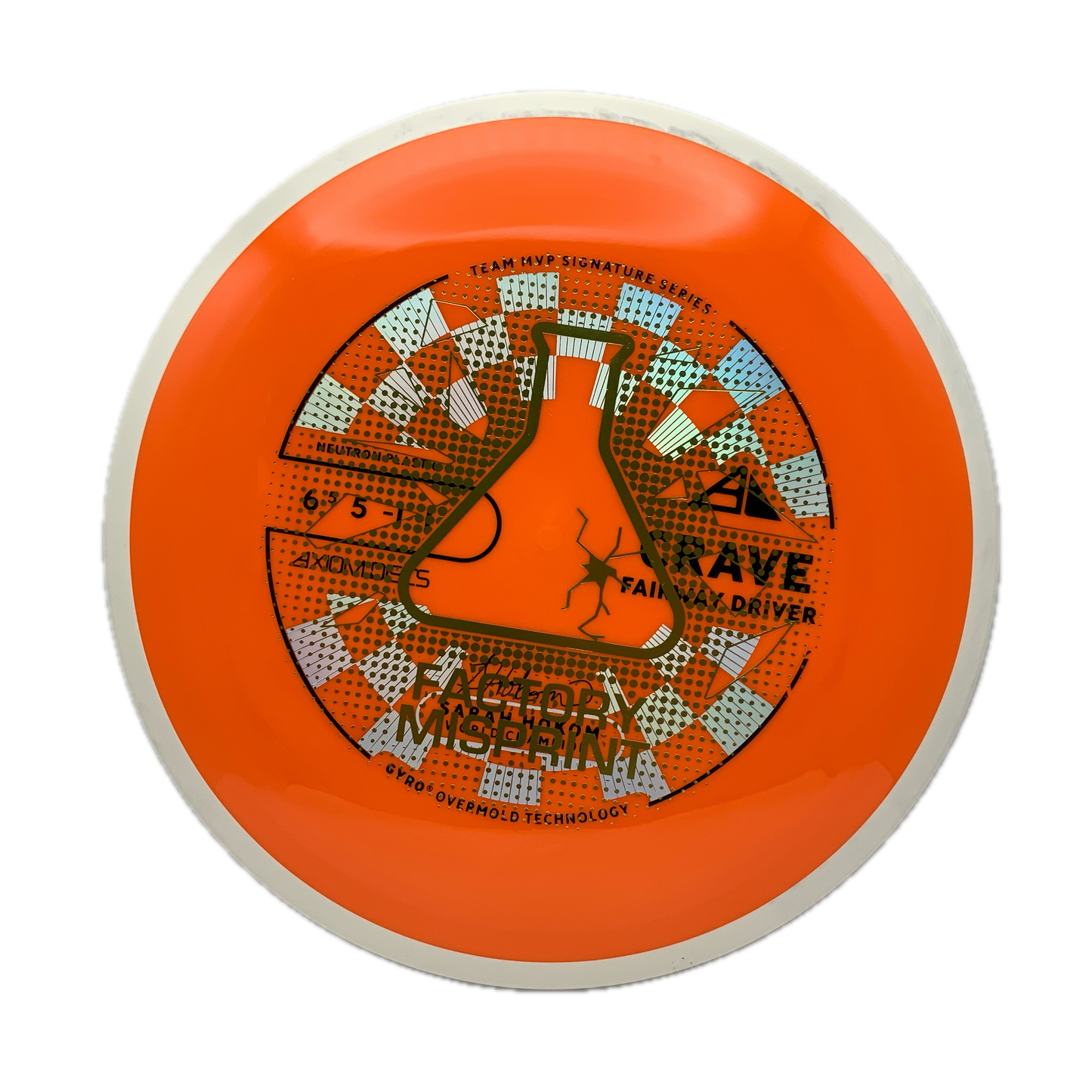 Axiom Axiom Lab 2nd/Misprint Neutron #17 - Crave - 169 - Astro Discs TX - Houston Disc Golf