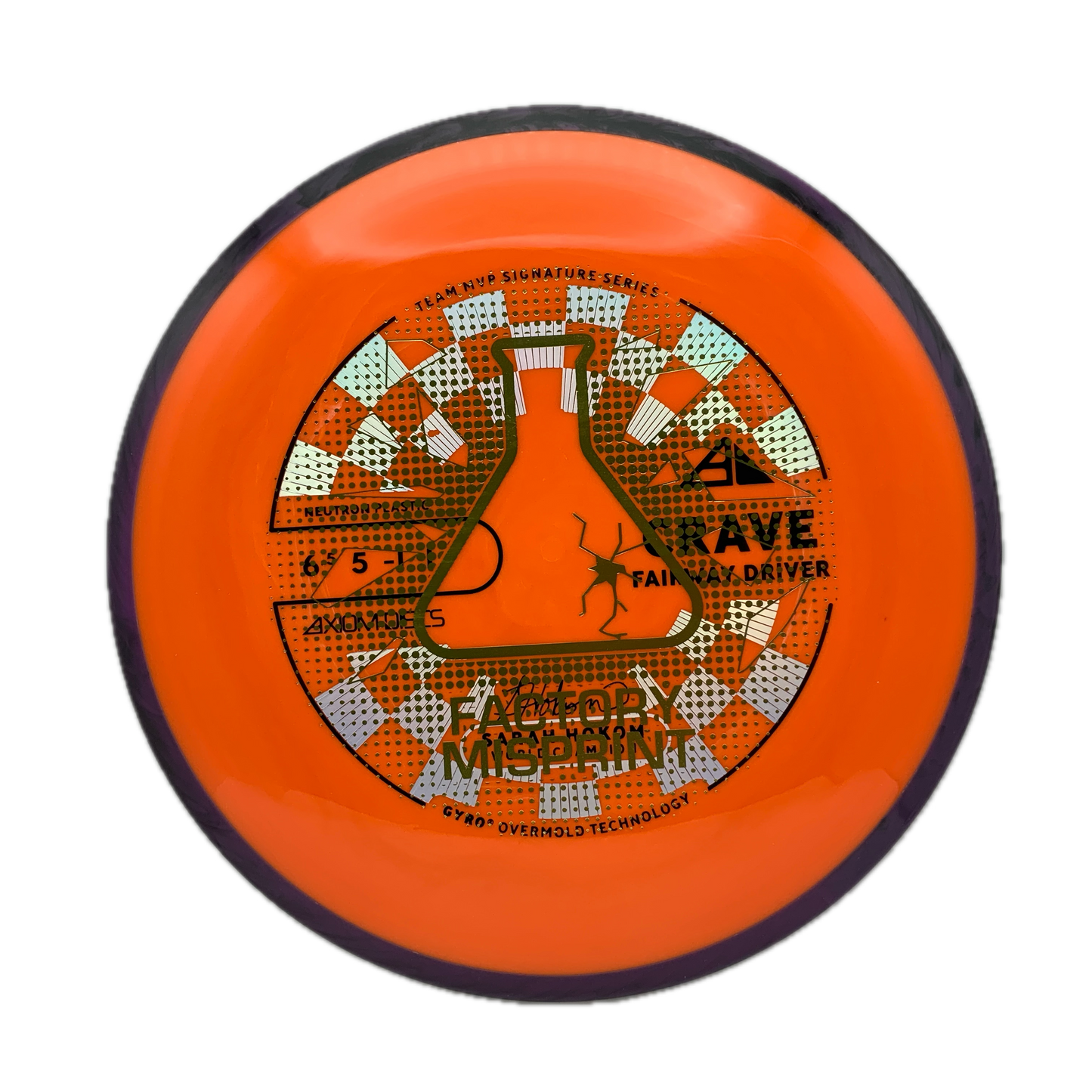 Axiom Axiom Lab 2nd/Misprint Neutron #18 - Crave - 167 - Astro Discs TX - Houston Disc Golf