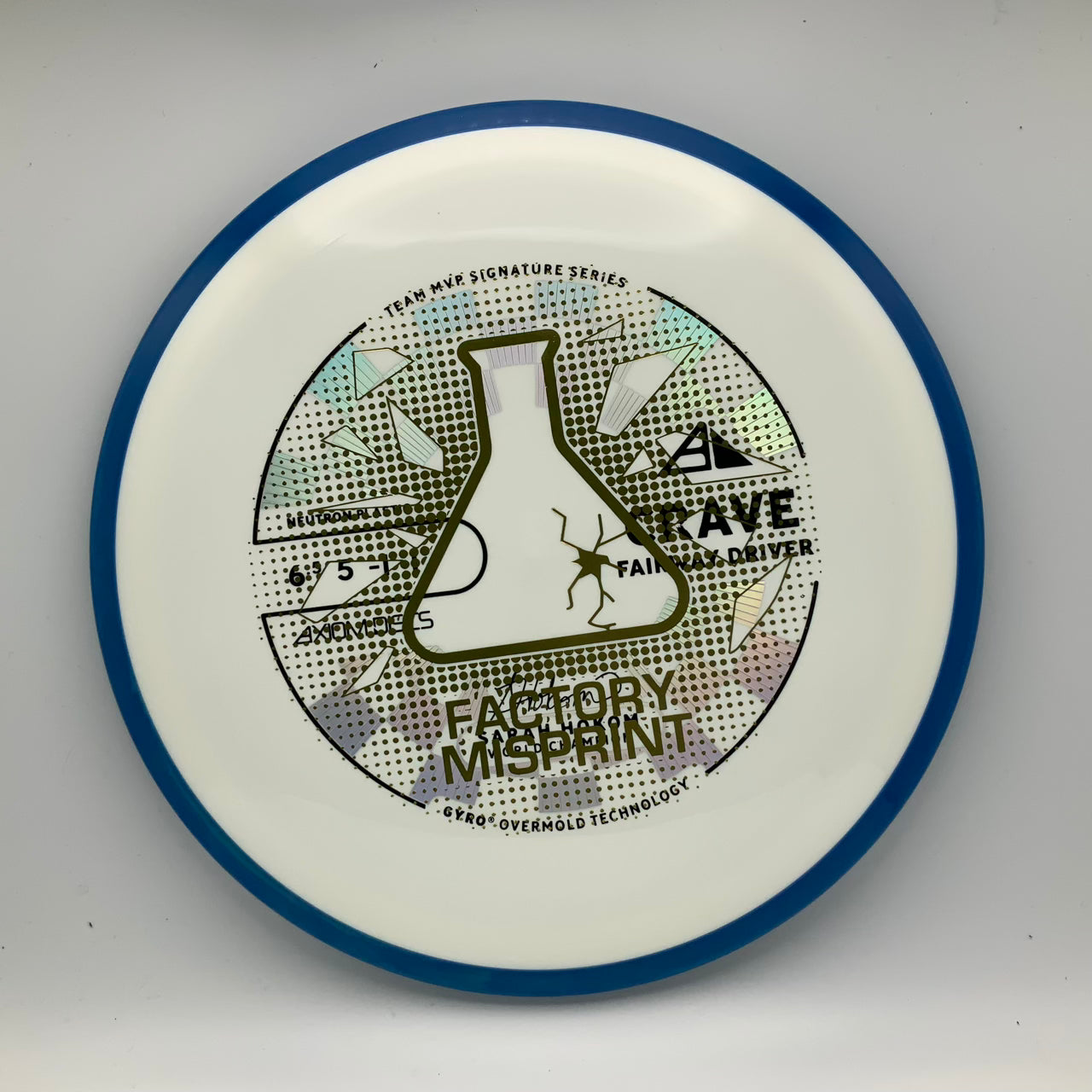 Axiom Axiom Lab 2nd/Misprint Neutron #19 - Crave - 169 - Astro Discs TX - Houston Disc Golf