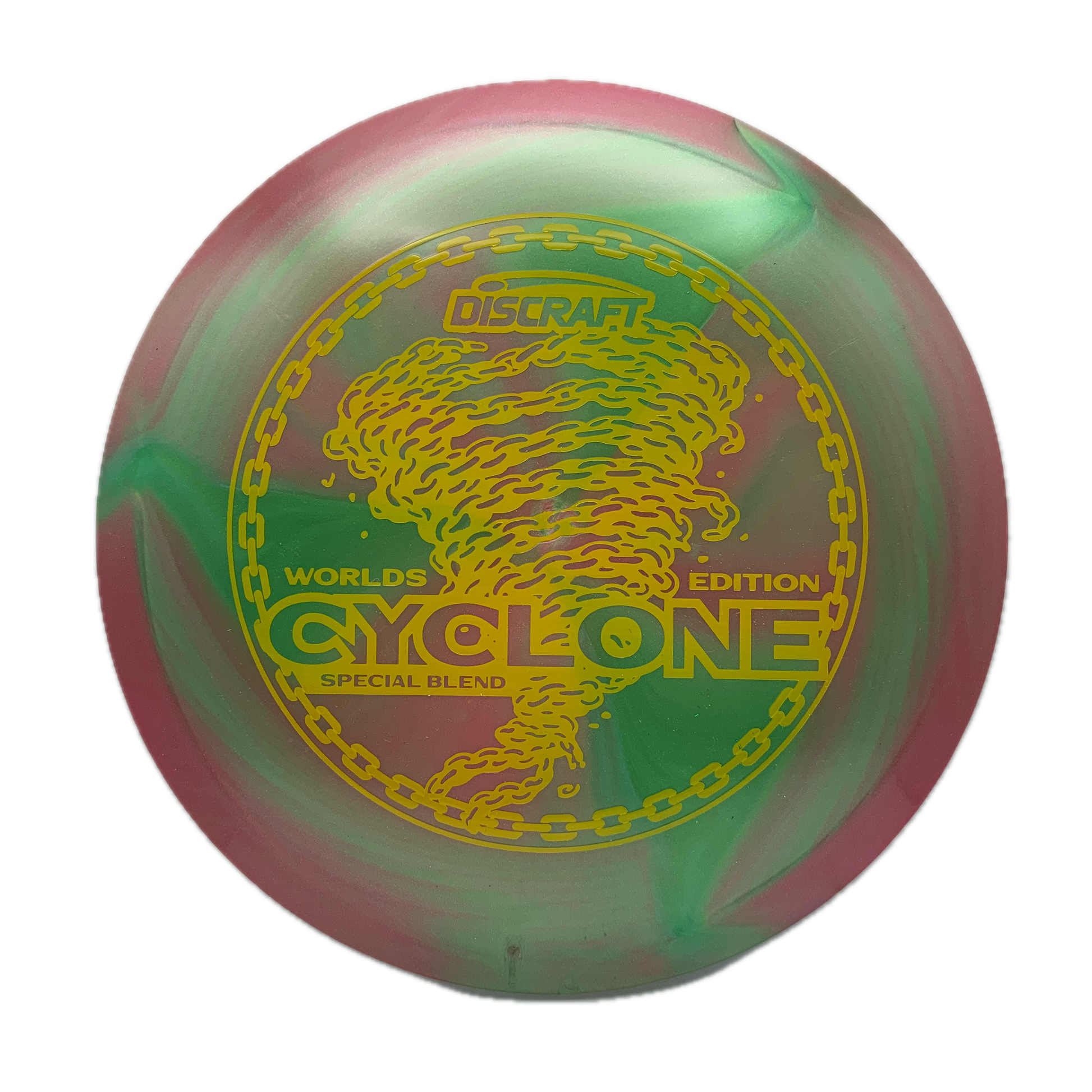 Discraft Cyclone - 2026 Worlds ESP Swirl #3 - 173-174 - Astro Discs TX - Houston Disc Golf