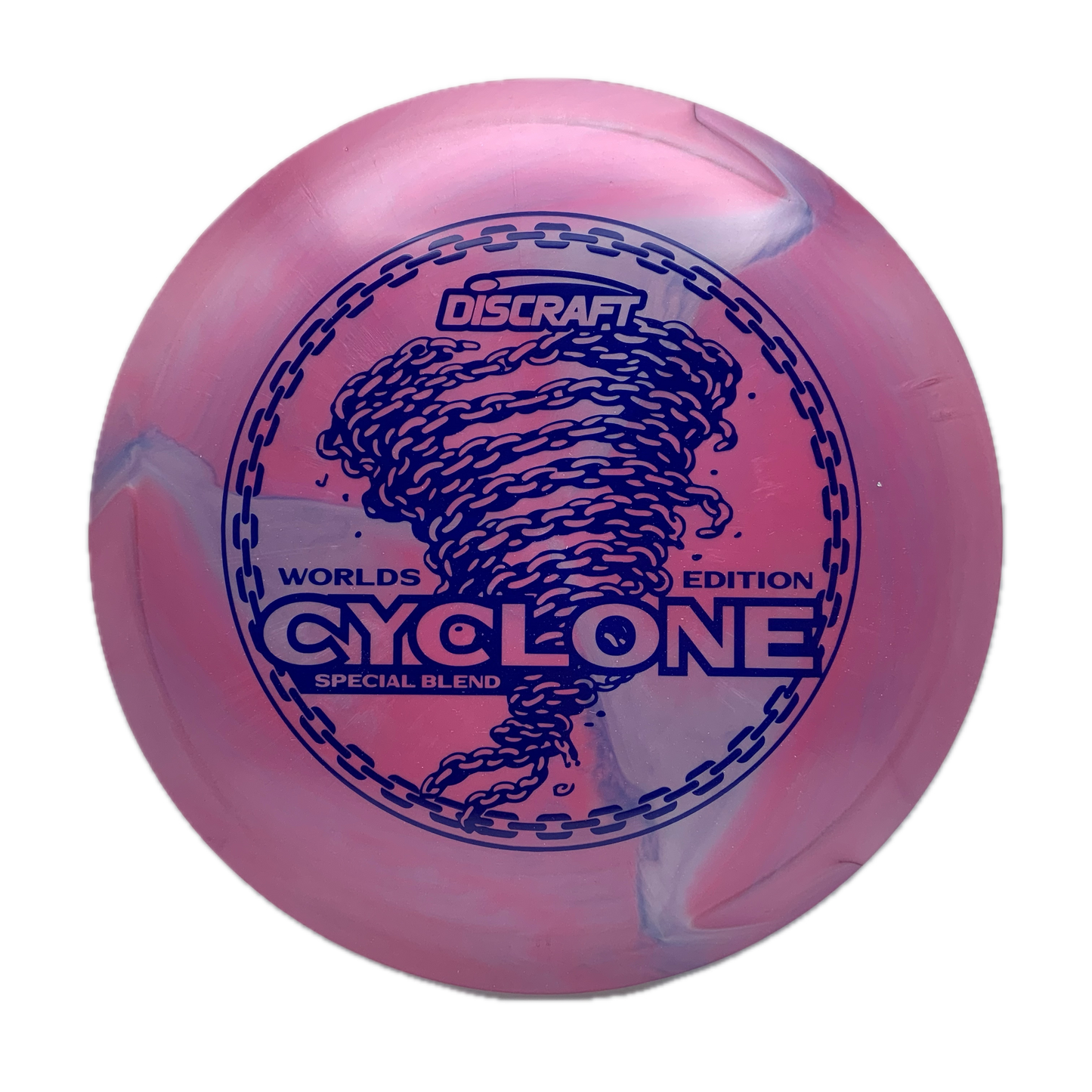 Discraft Cyclone - 2026 Worlds ESP Swirl #5 - 173-174 - Astro Discs TX - Houston Disc Golf