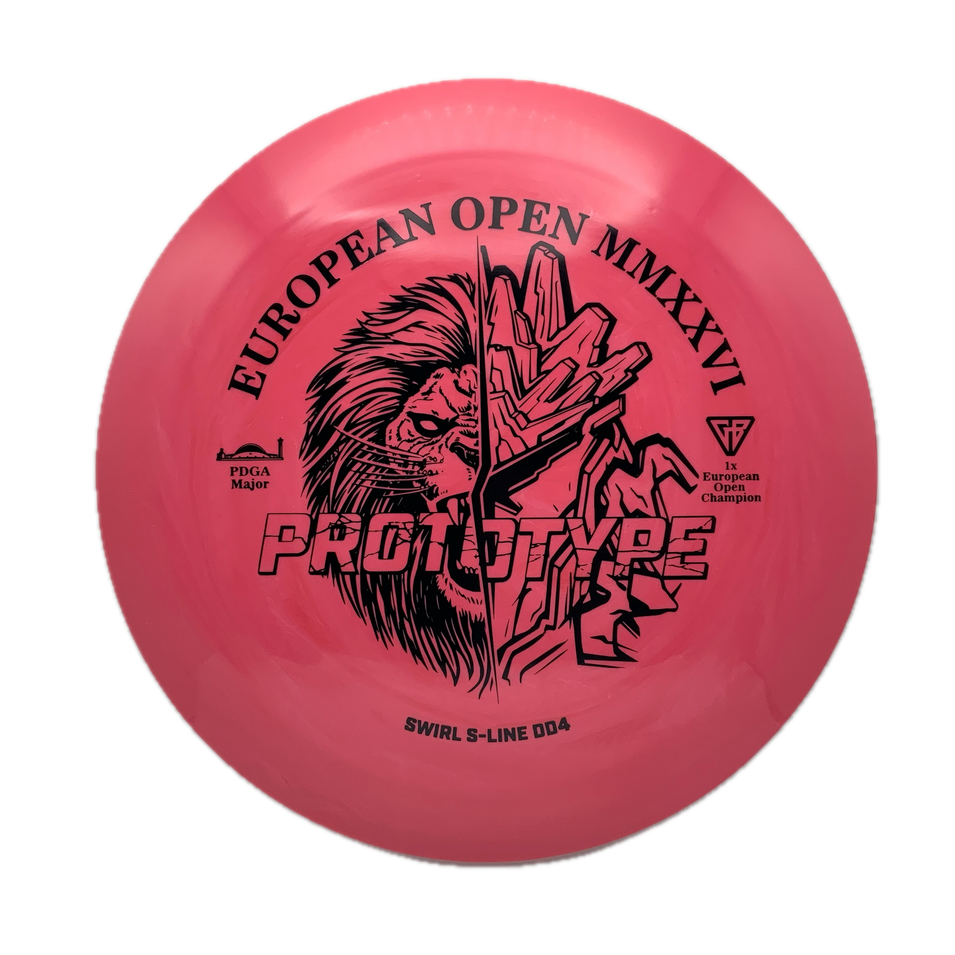 Discmania DD4 (EO2026 Fundraiser) Prototype Swirl S-Line #2 - 174 - Astro Discs TX - Houston Disc Golf