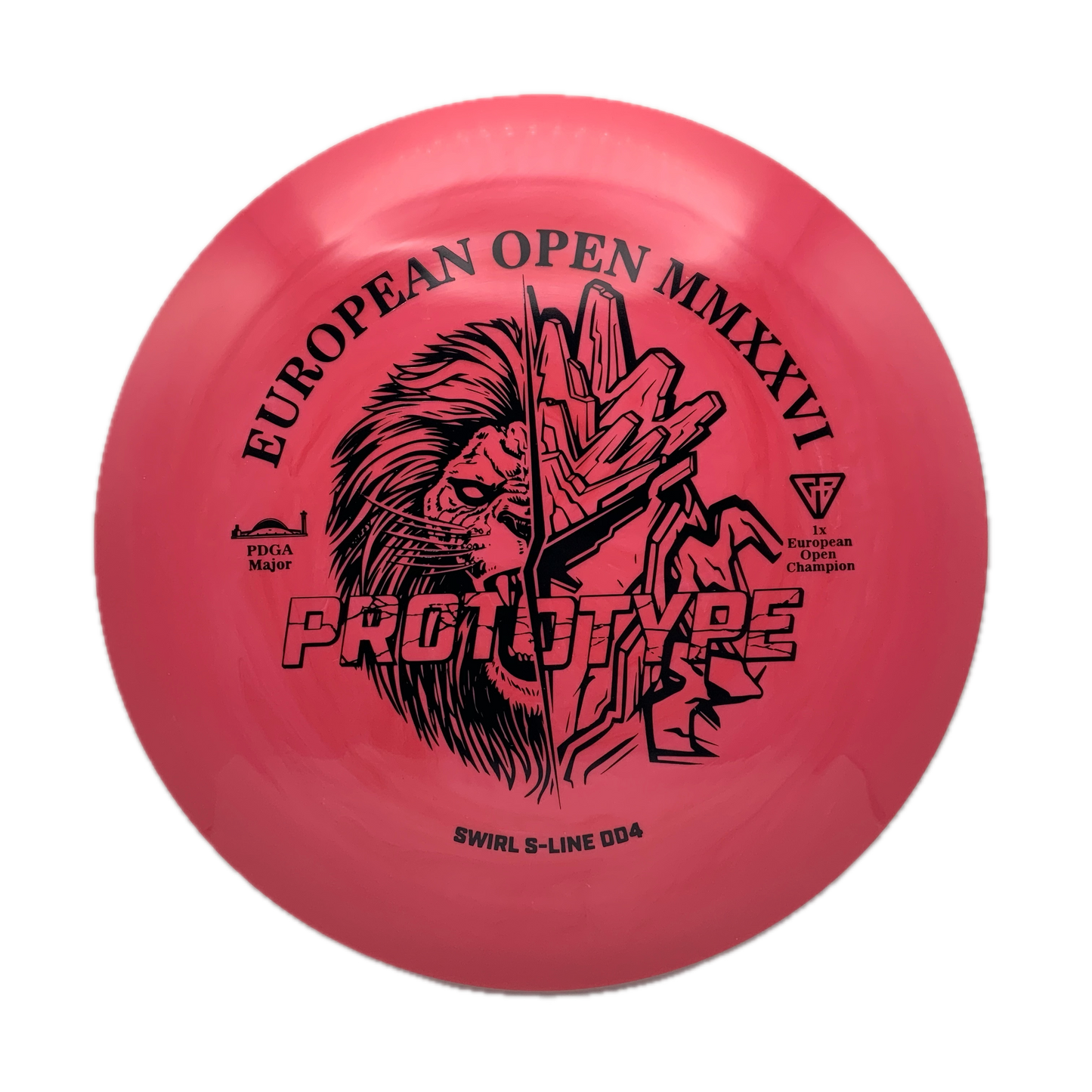 Discmania DD4 (EO2026 Fundraiser) Prototype Swirl S-Line #3 - 174 - Astro Discs TX - Houston Disc Golf