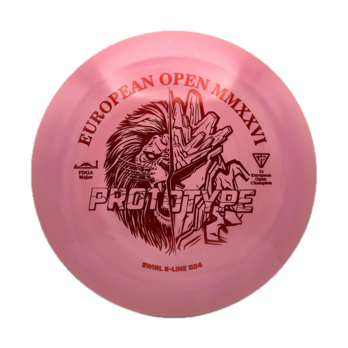 Discmania DD4 (EO2026 Fundraiser) Prototype Swirl S-Line #4 - 174 - Astro Discs TX - Houston Disc Golf