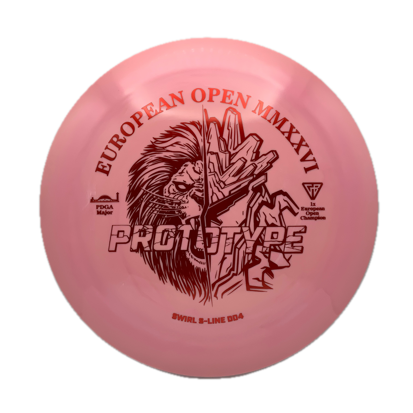 Discmania DD4 (EO2026 Fundraiser) Prototype Swirl S-Line #5 - 174 - Astro Discs TX - Houston Disc Golf